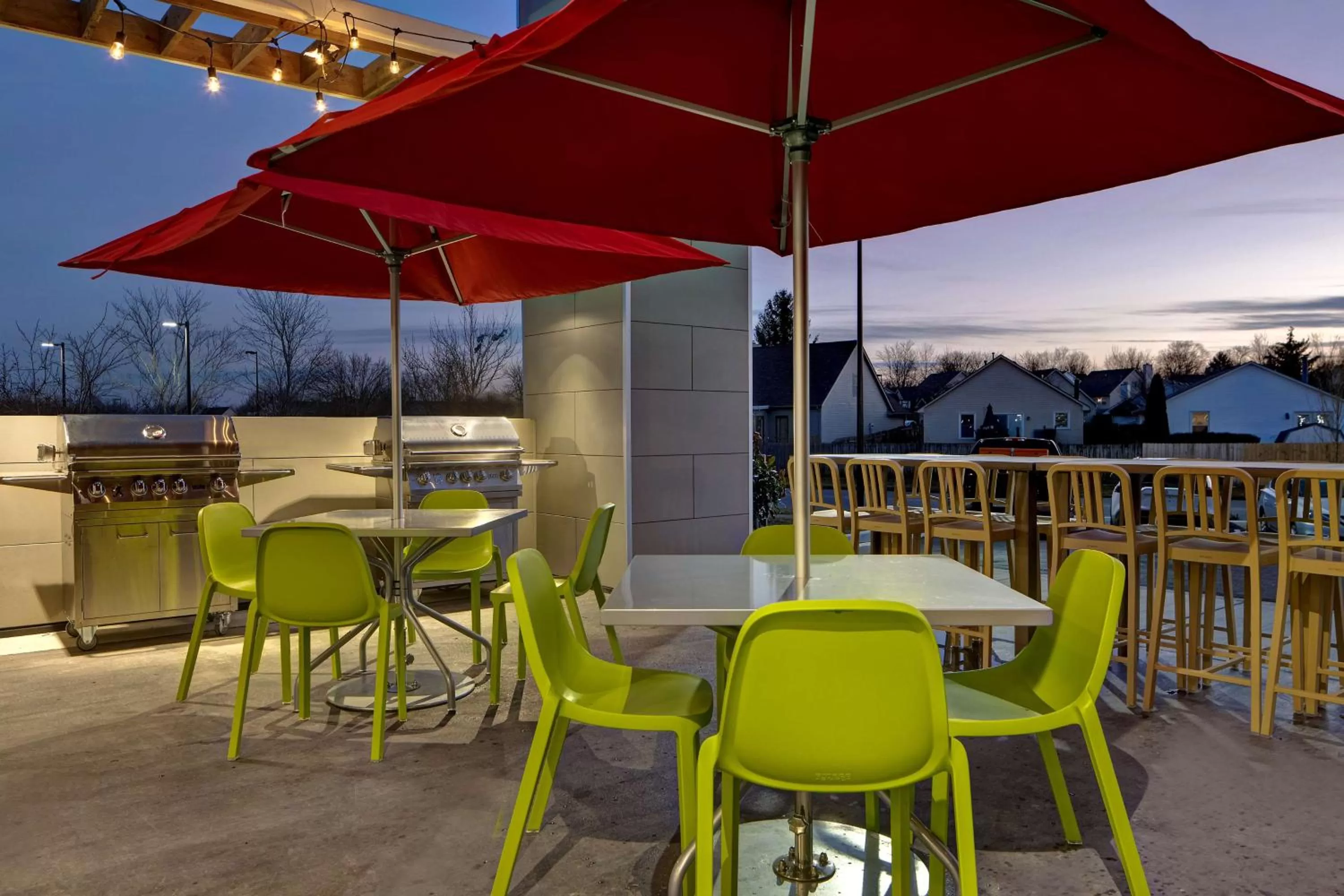 Patio in Home2 Suites By Hilton Lexington Hamburg