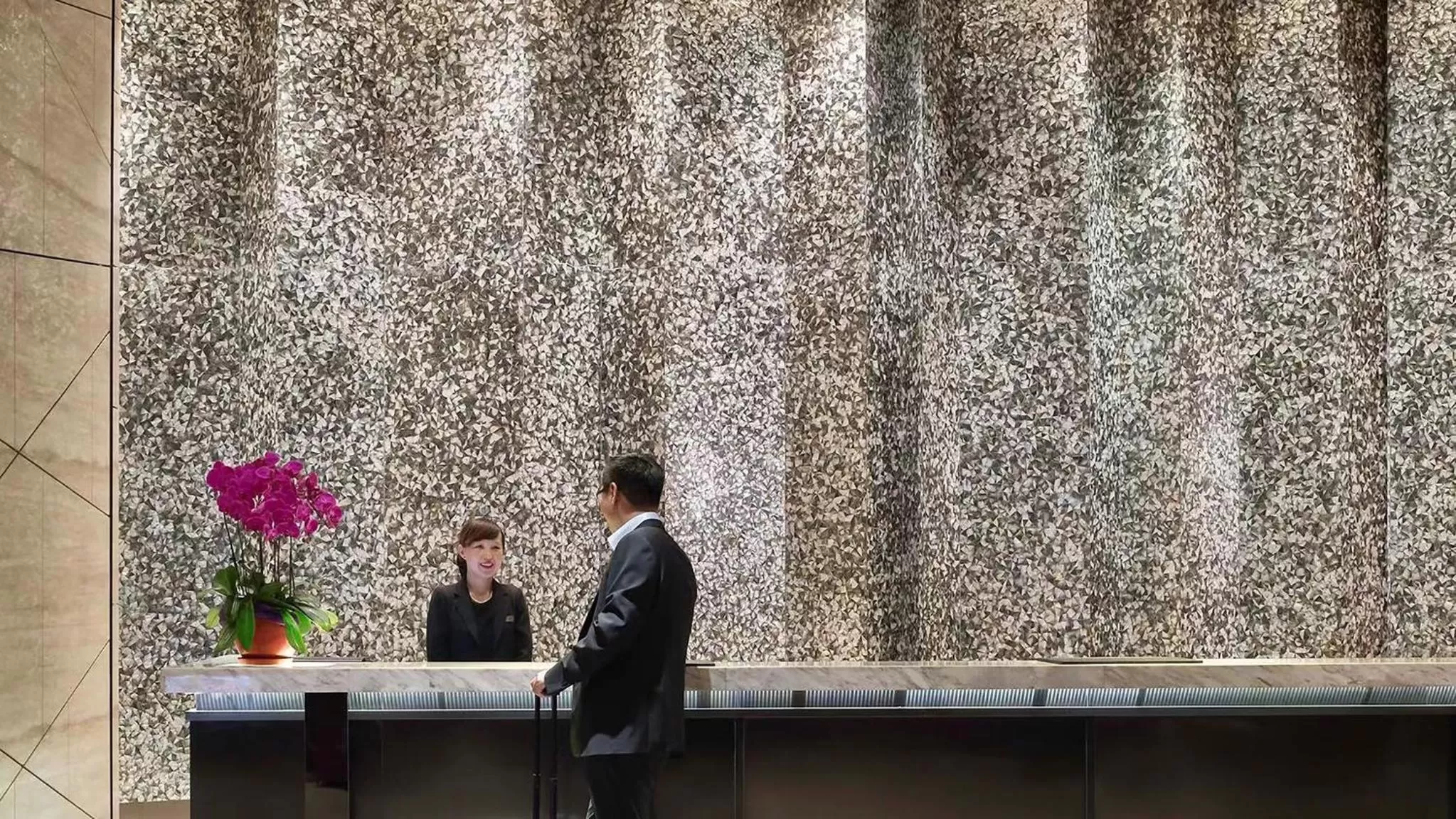 Lobby or reception in Marco Polo Parkside, Beijing