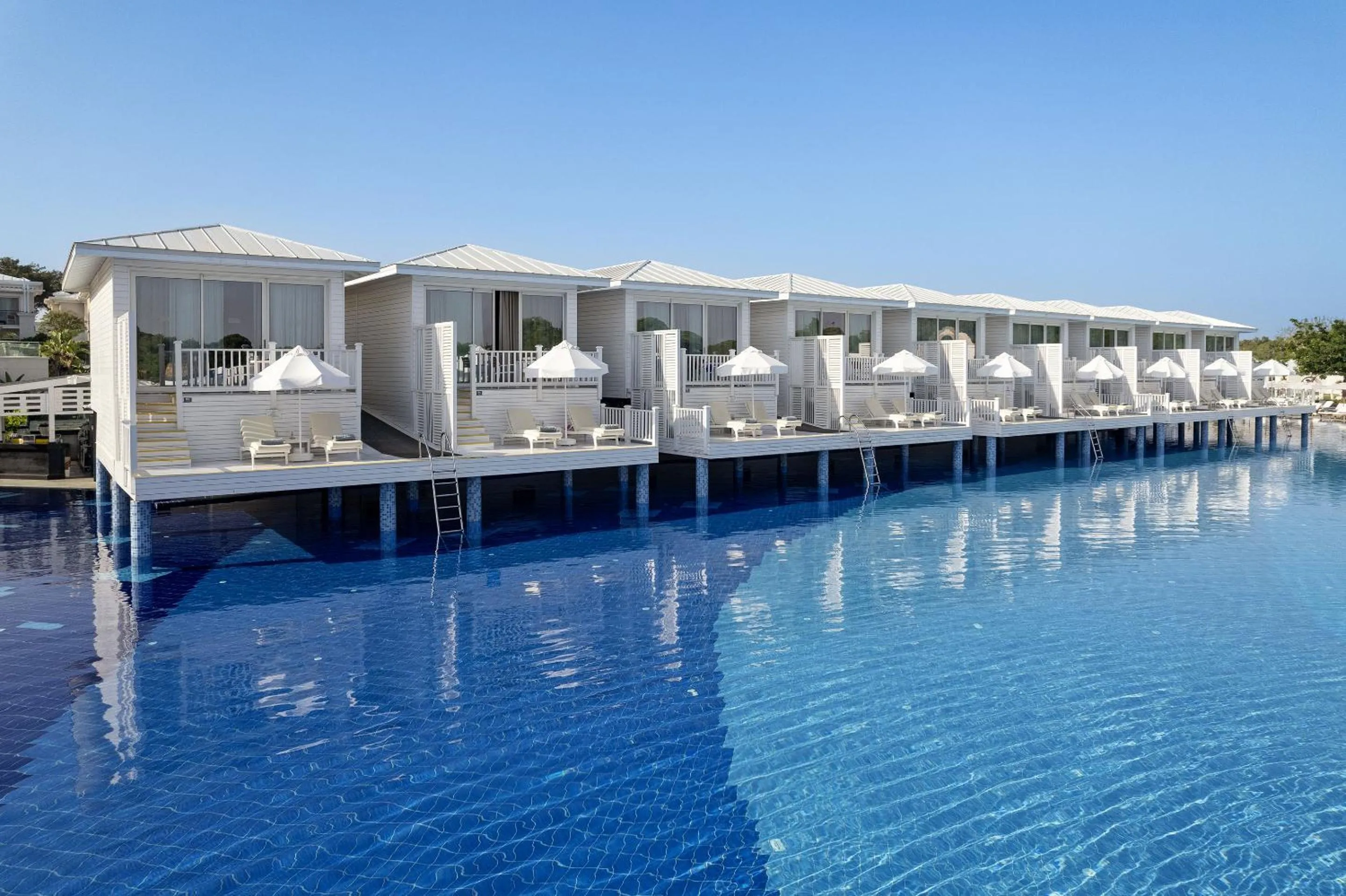 Pool view in Titanic Deluxe Golf Belek