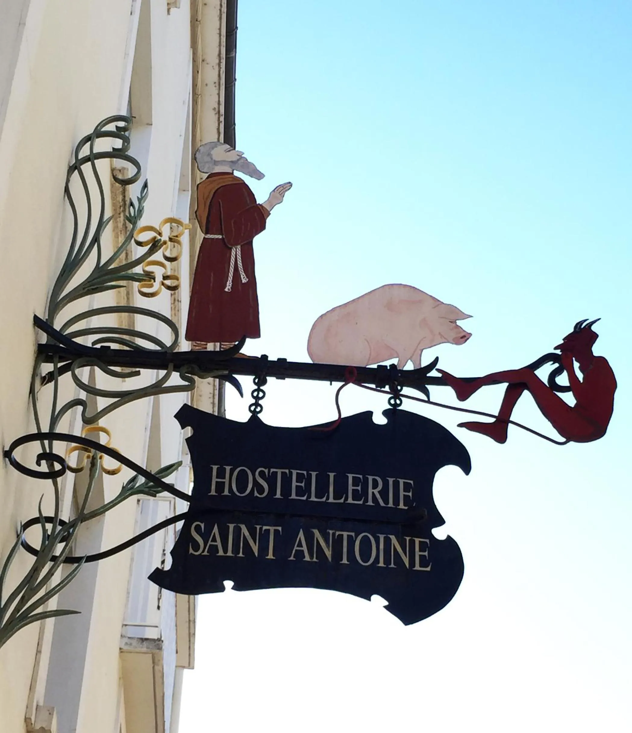 Facade/entrance in Hostellerie Du Grand Saint Antoine