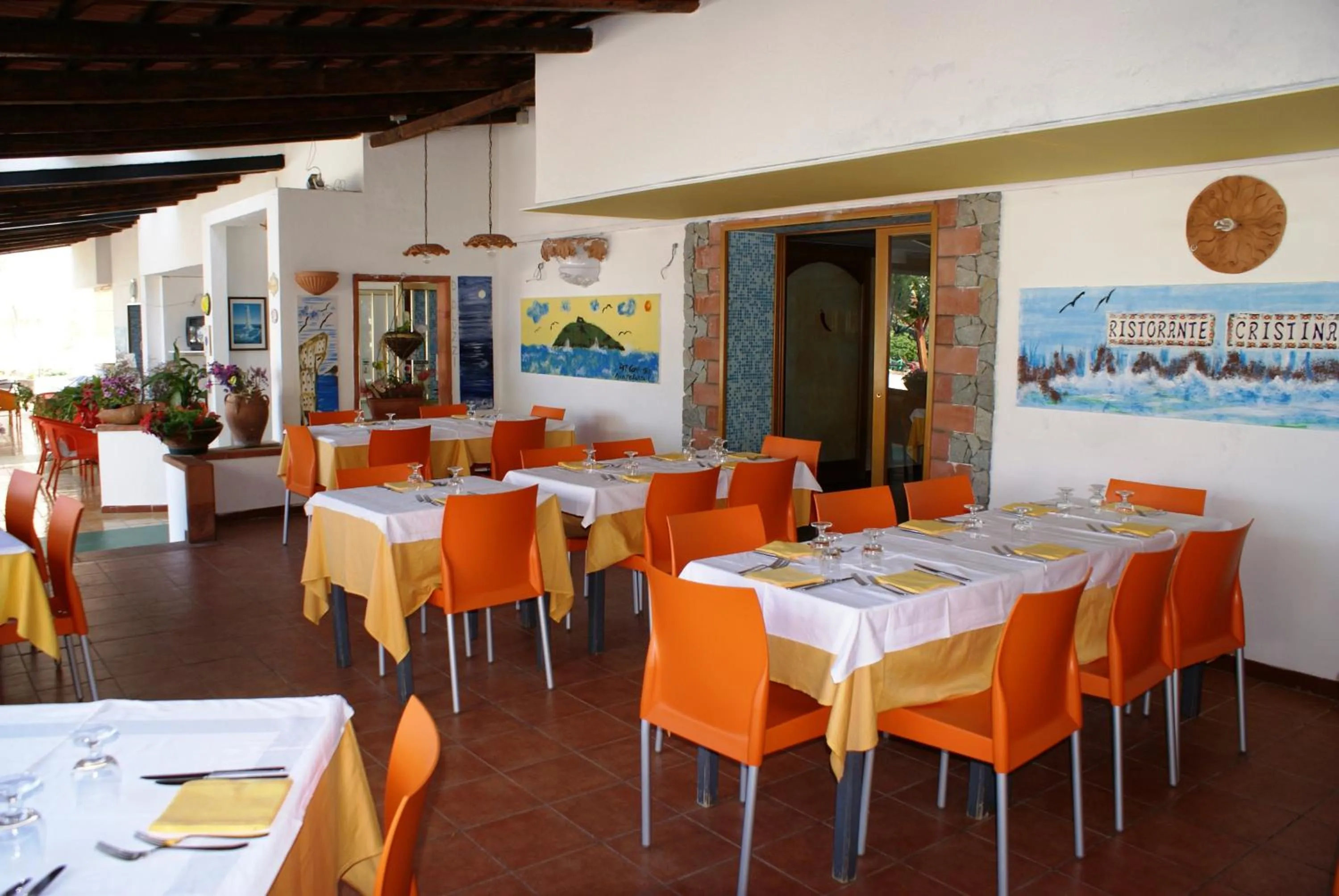 Restaurant/places to eat in Hotel Cristina