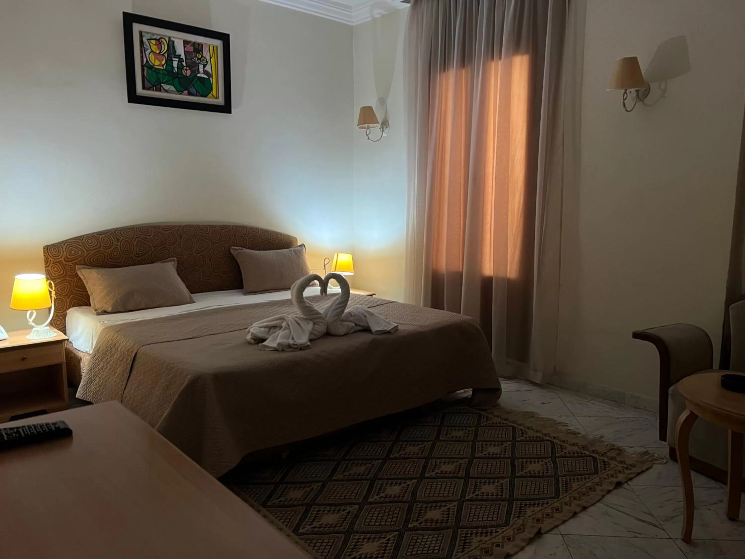 Bed in HOTEL LAFAYETTE