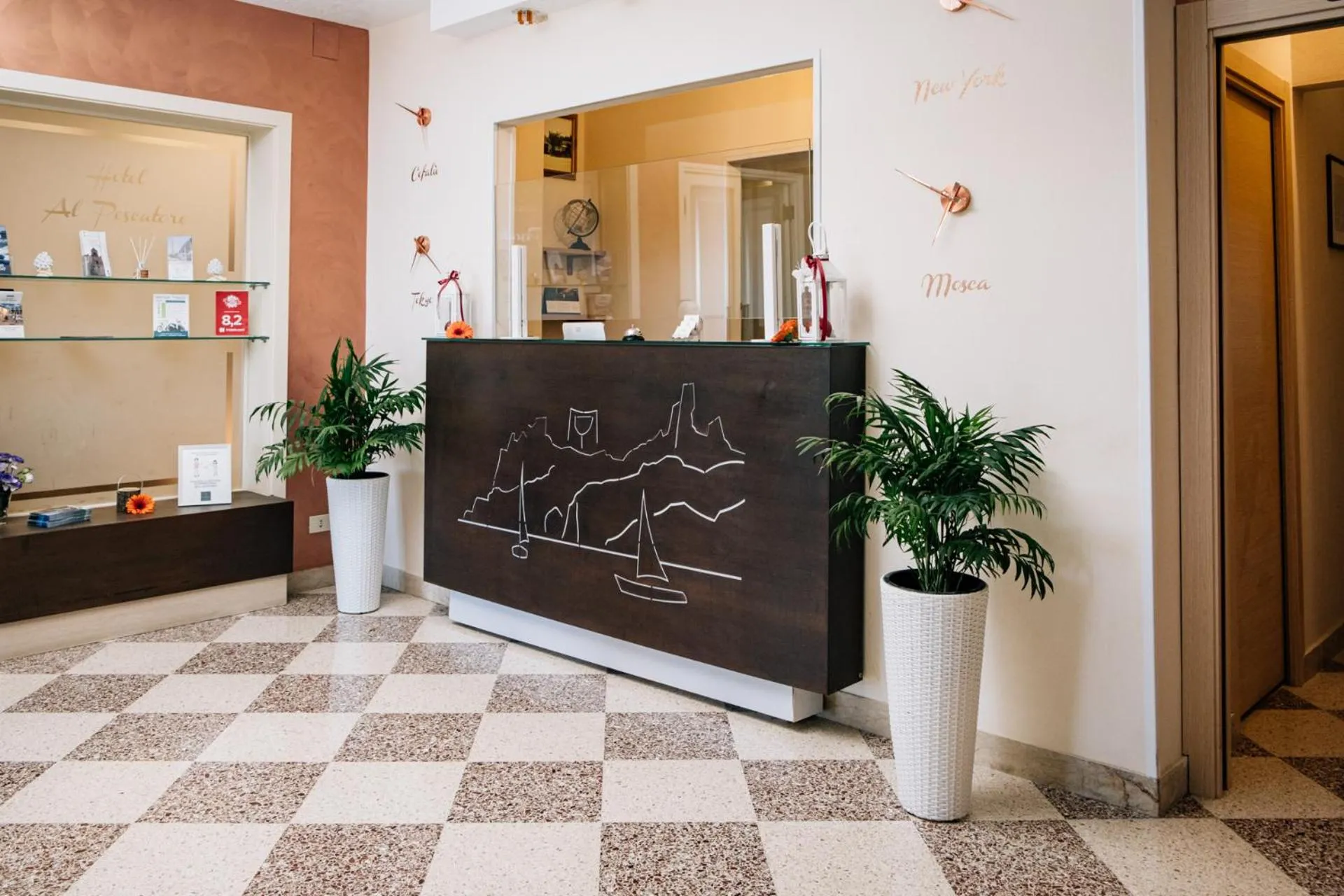 Lobby/Reception in Al Pescatore