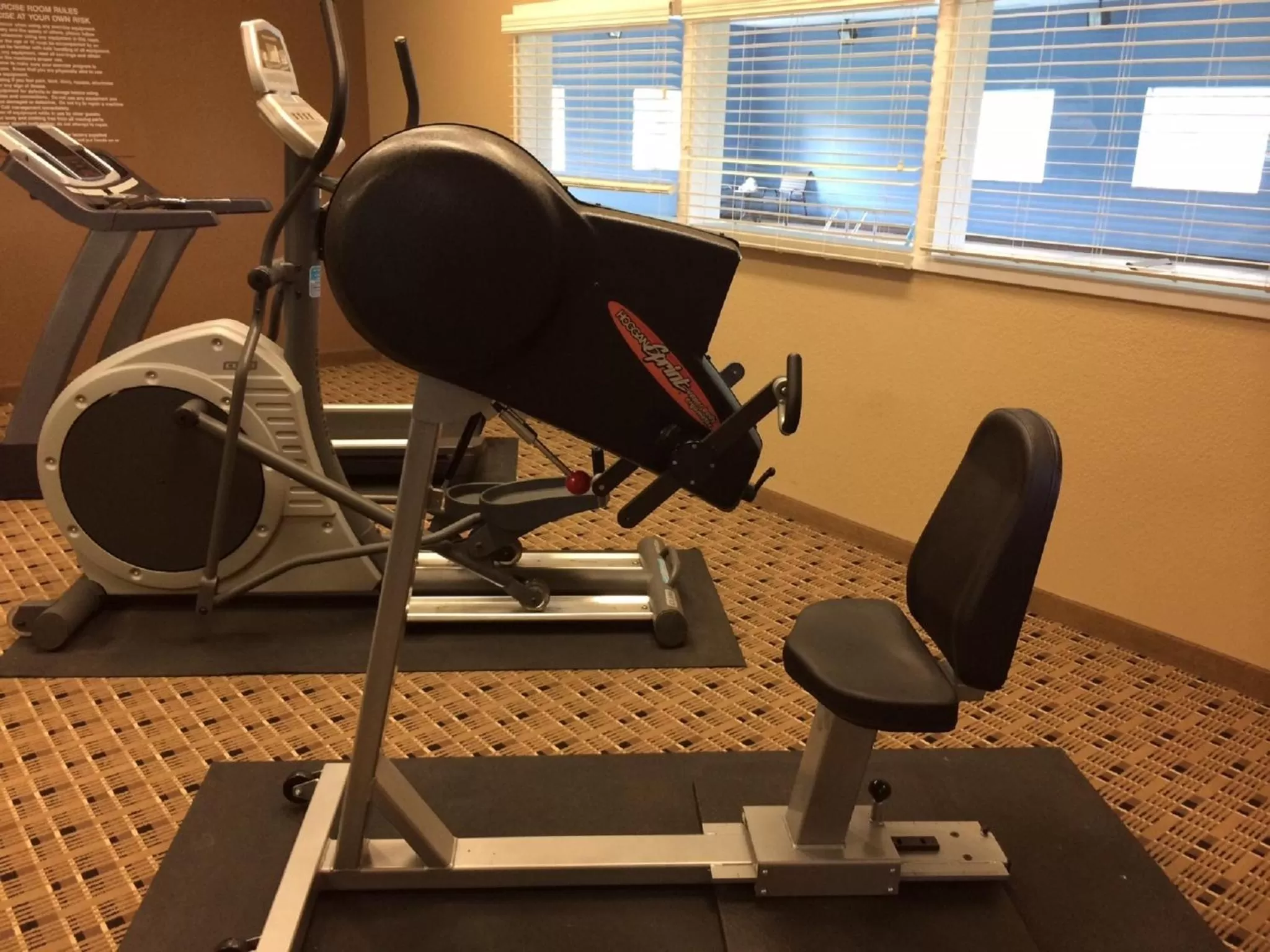 Fitness centre/facilities in Microtel Inn & Suites Mansfield PA