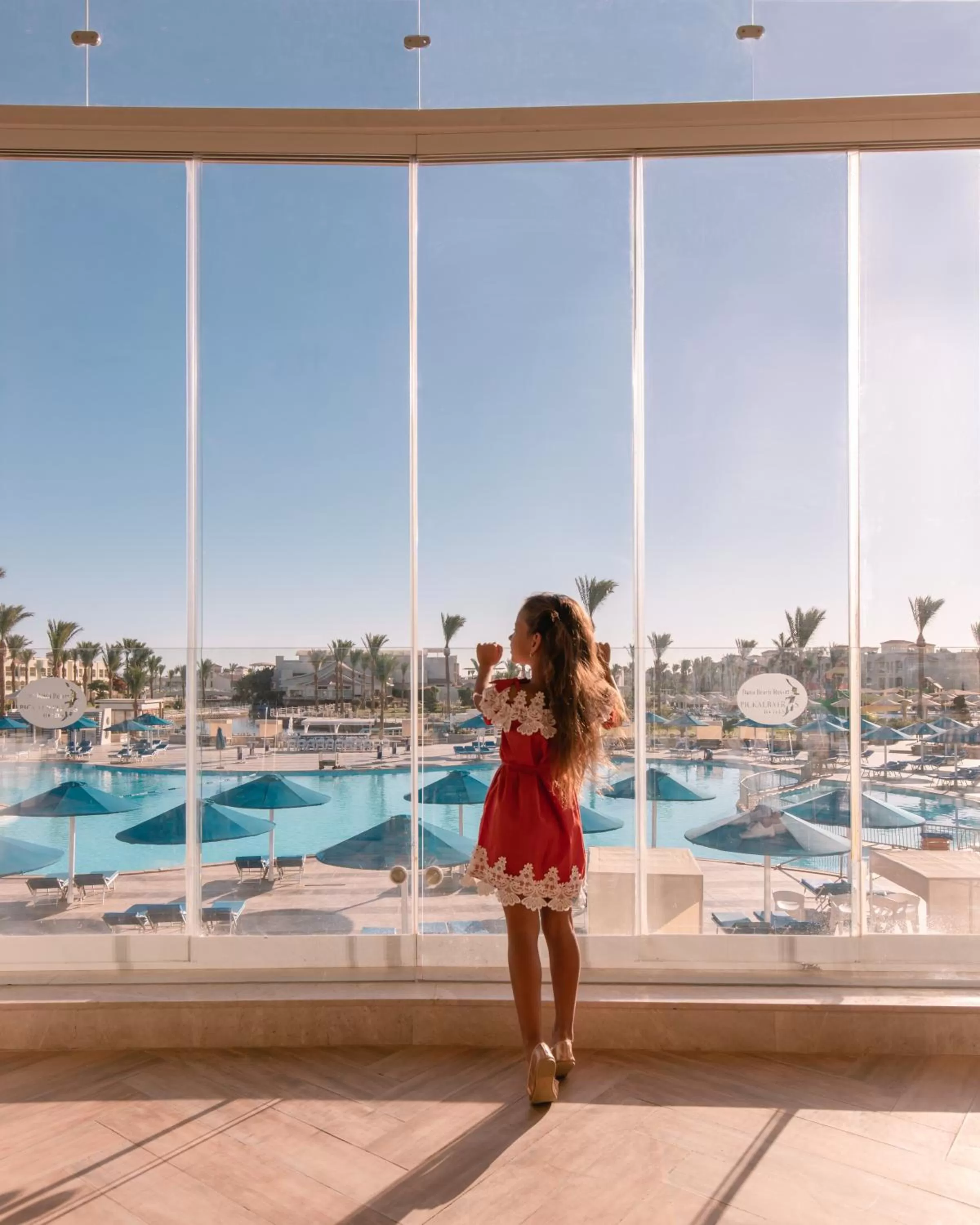 Swimming pool in Pickalbatros Dana Beach Resort - Aqua Park