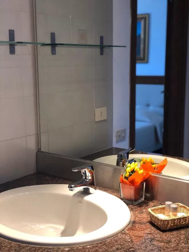 Bathroom in B&B La Ruota Milano