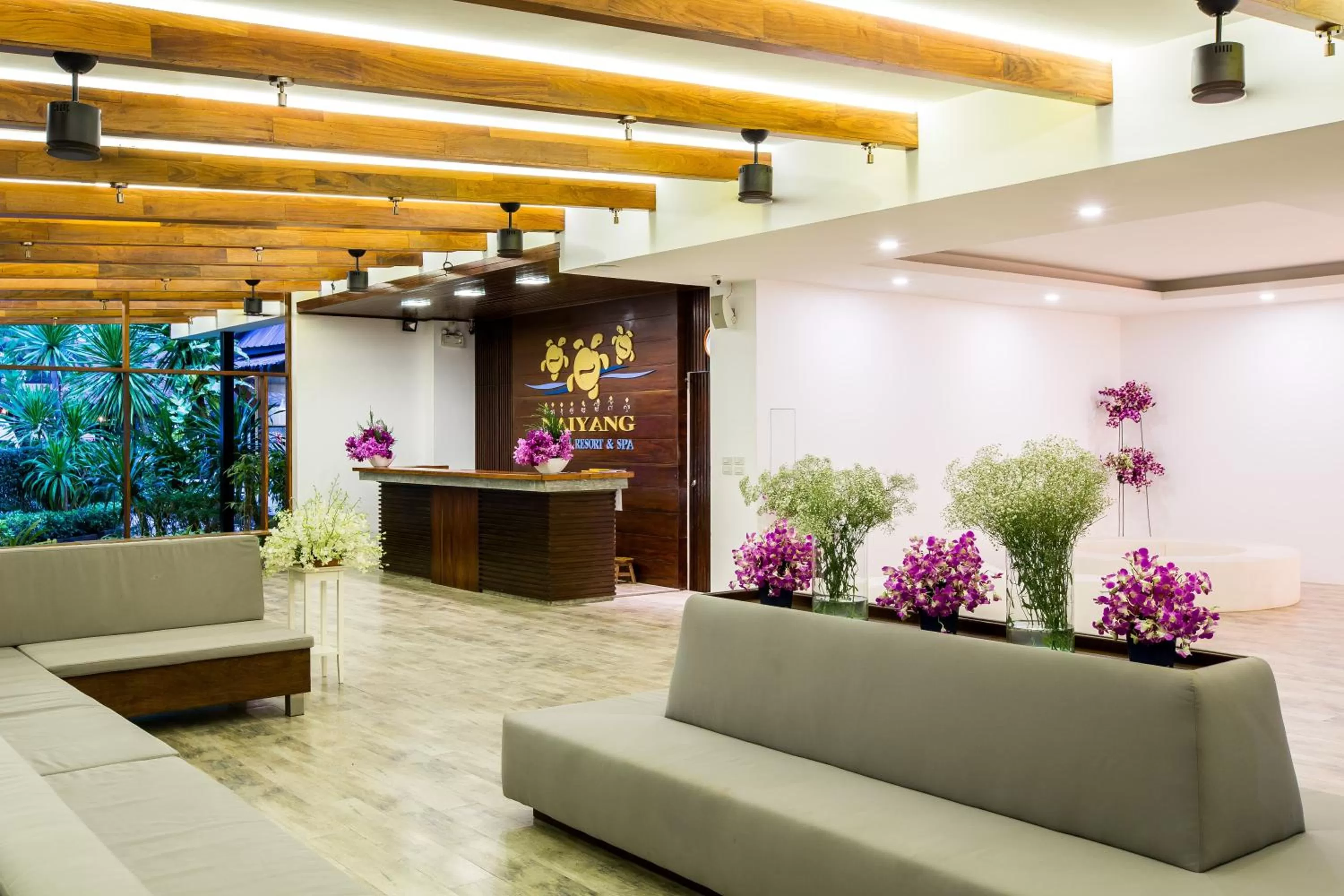 Lobby or reception in Nai Yang Beach Resort and Spa