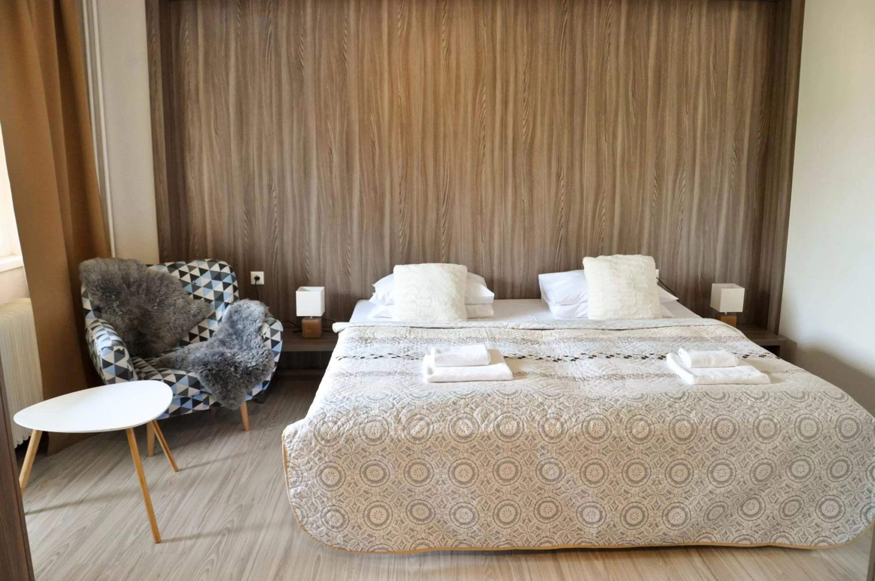 Bedroom, Bed in Hotel Garni