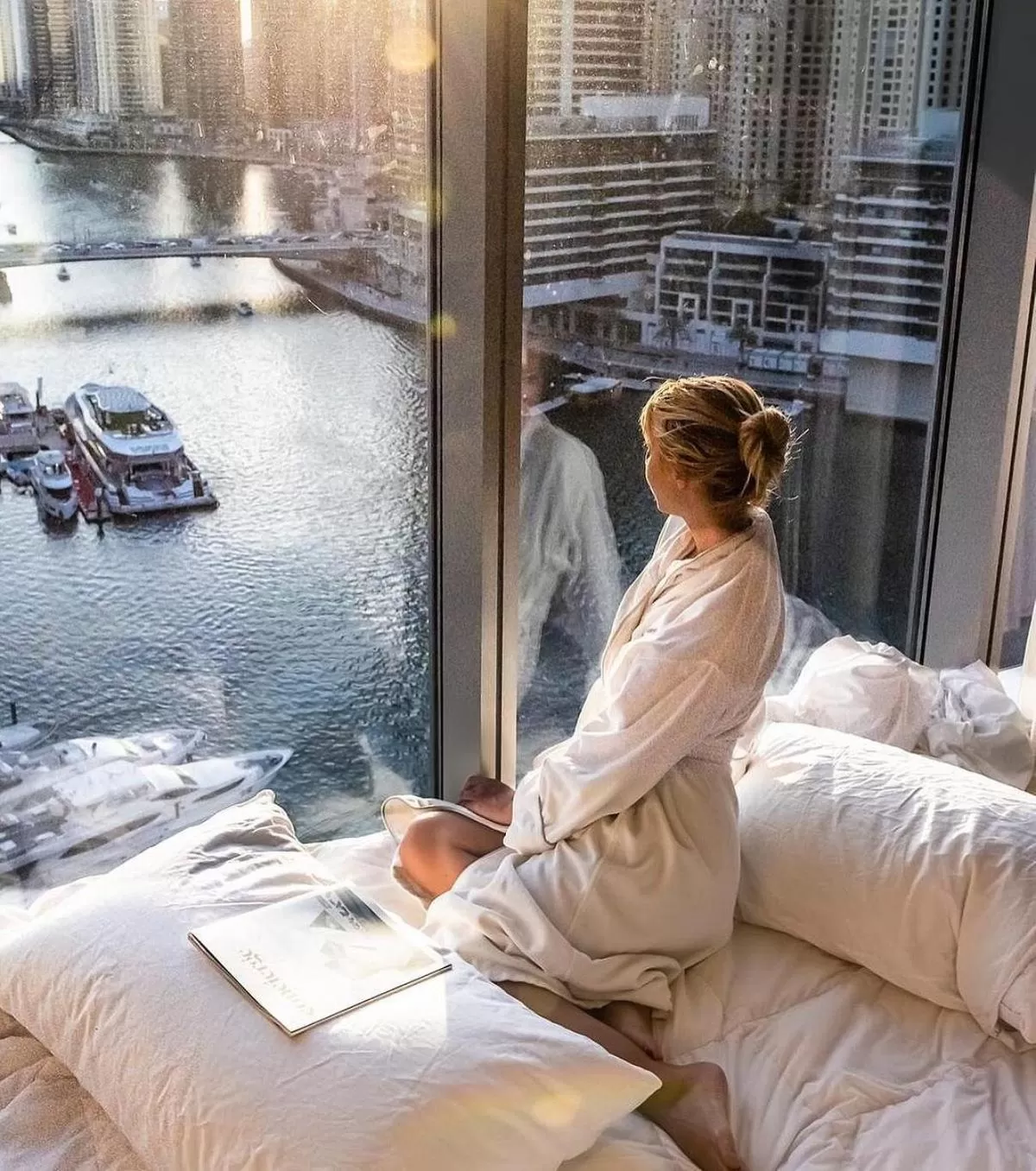 View (from property/room) in Emaar Residences Dubai Marina by Qstay - formerly Address Dubai Marina