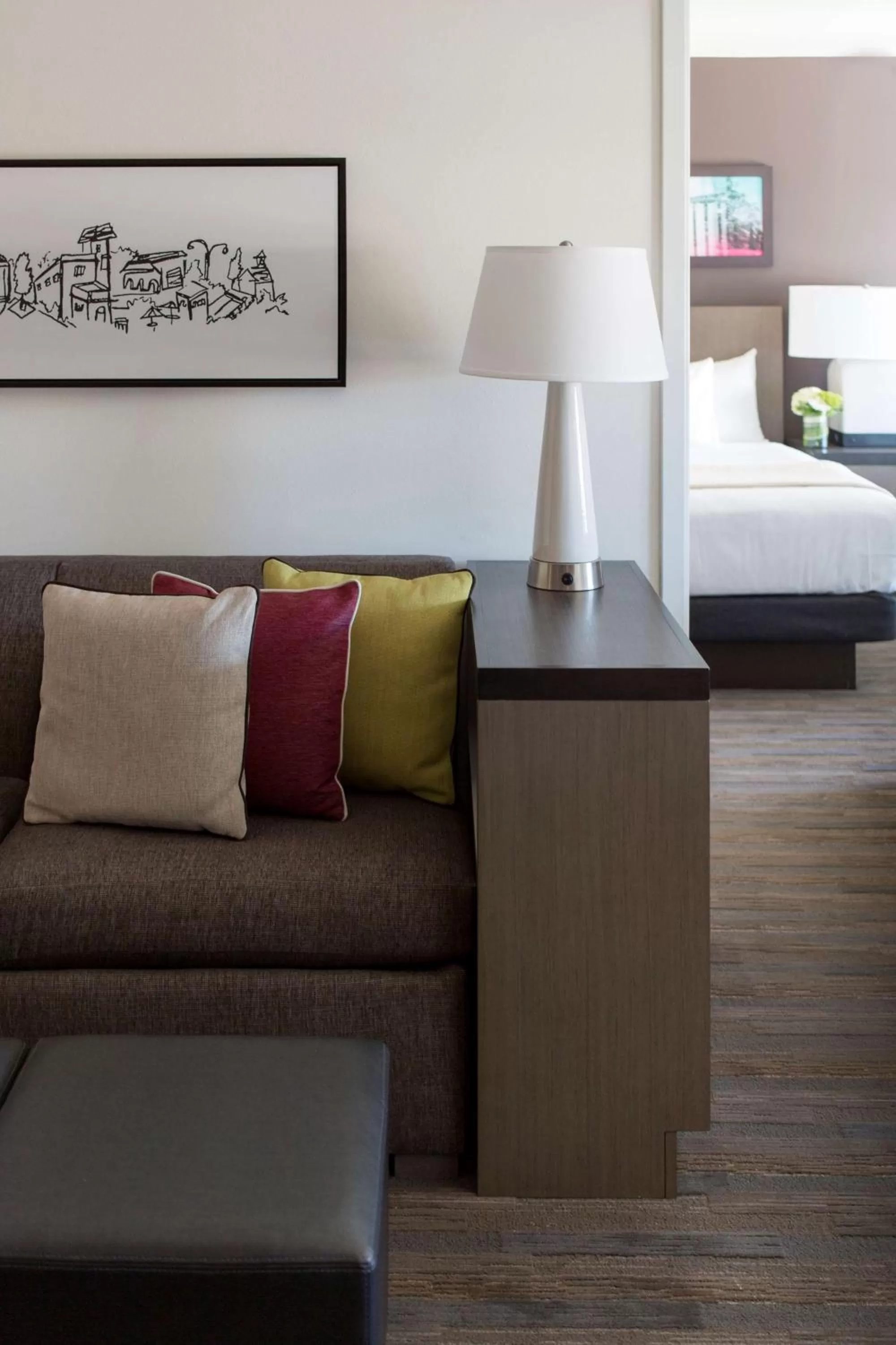 Photo of the whole room, Bed in Hyatt House Charleston - Historic District