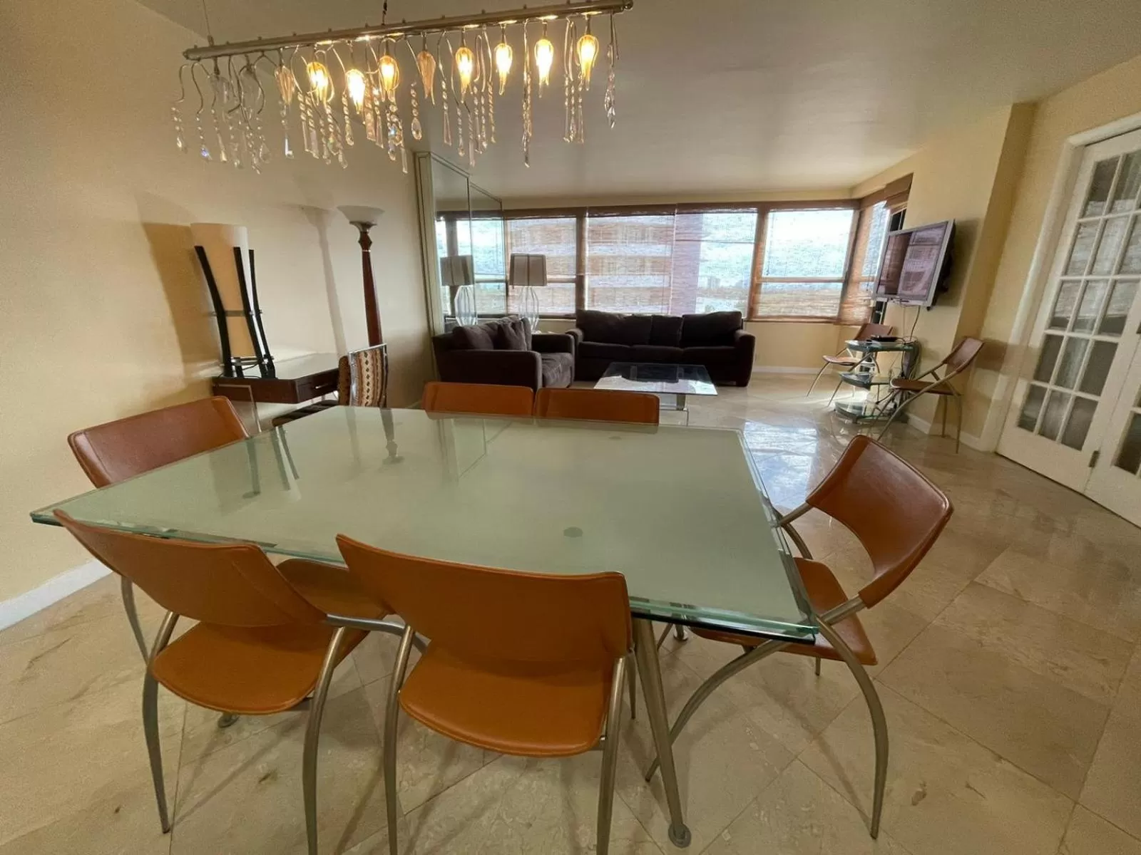 Living room, Dining Area in The Alexander Beach Residences