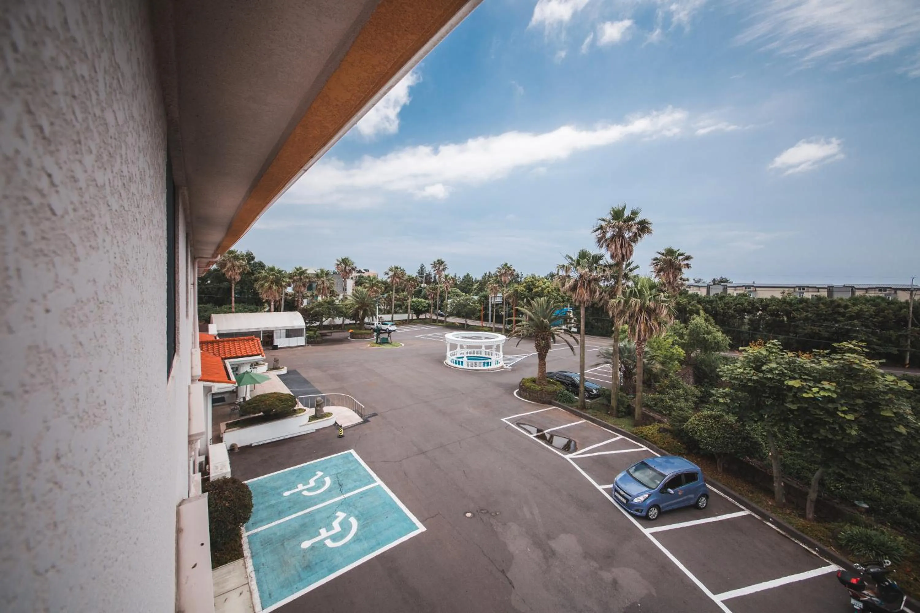 Street view in Jungmun Resort Jeju