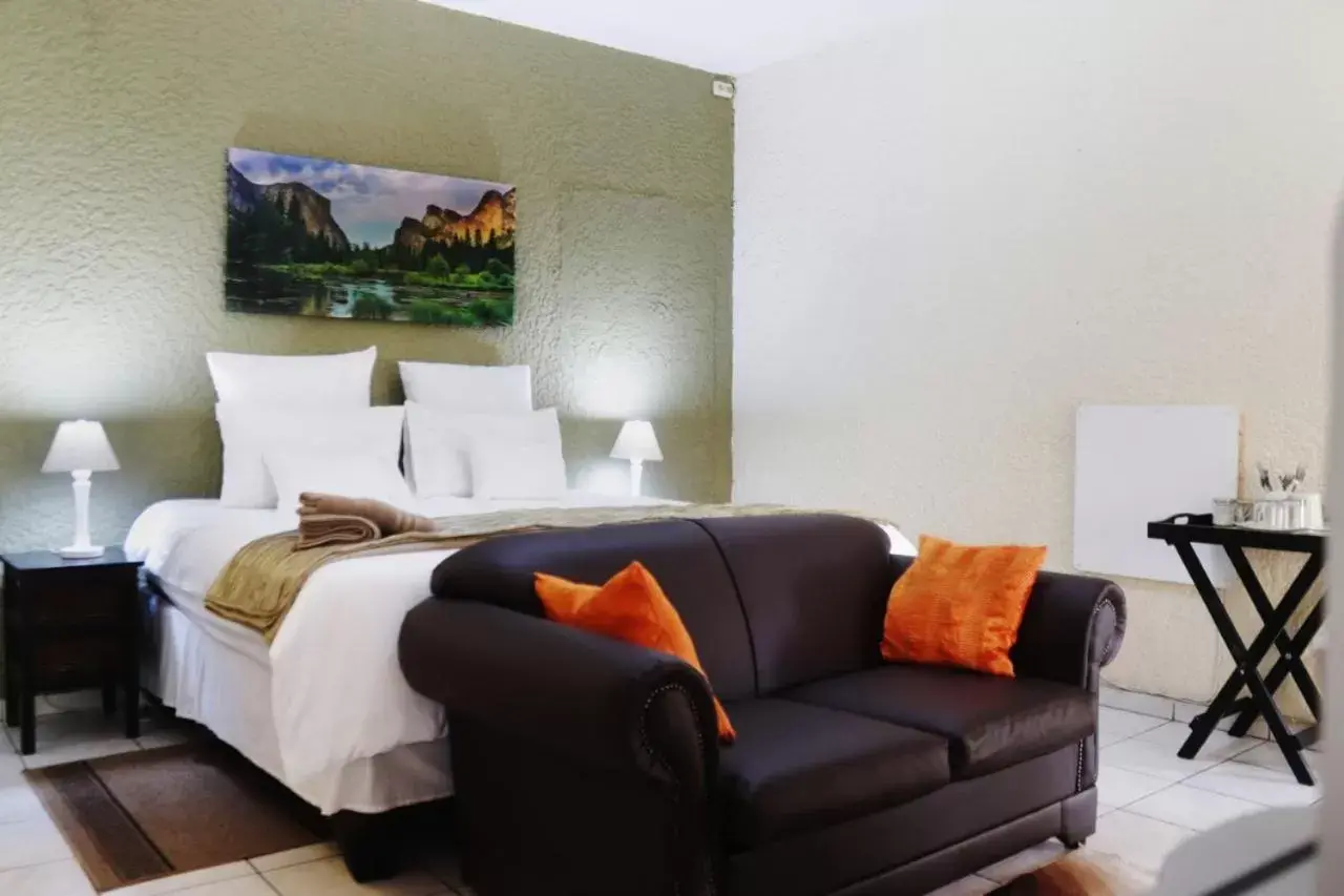 Double Room with Patio in Moye Guest House Double Room with Patio in Moye Guest House