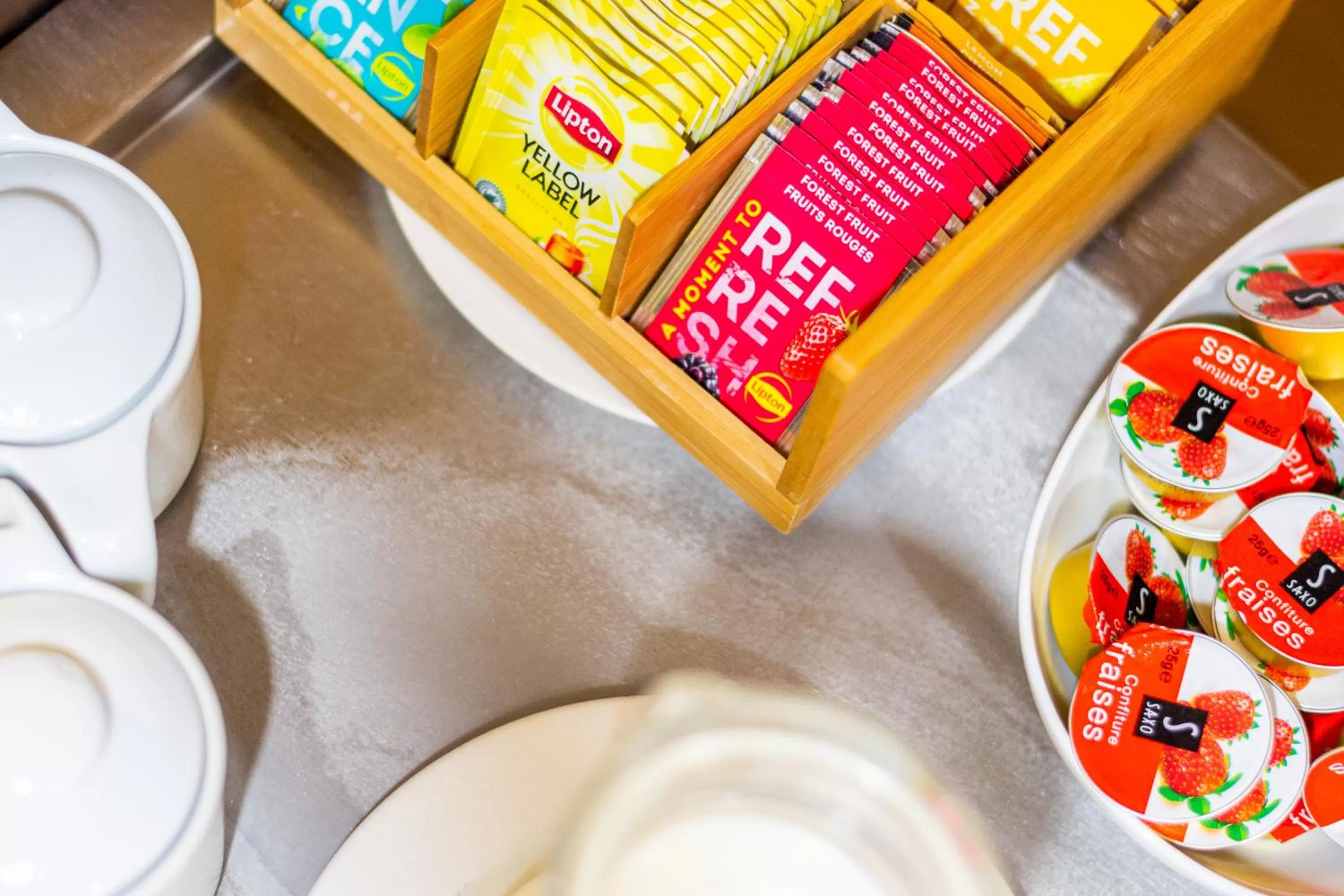 Buffet breakfast in initial by balladins La Roche-sur-Yon