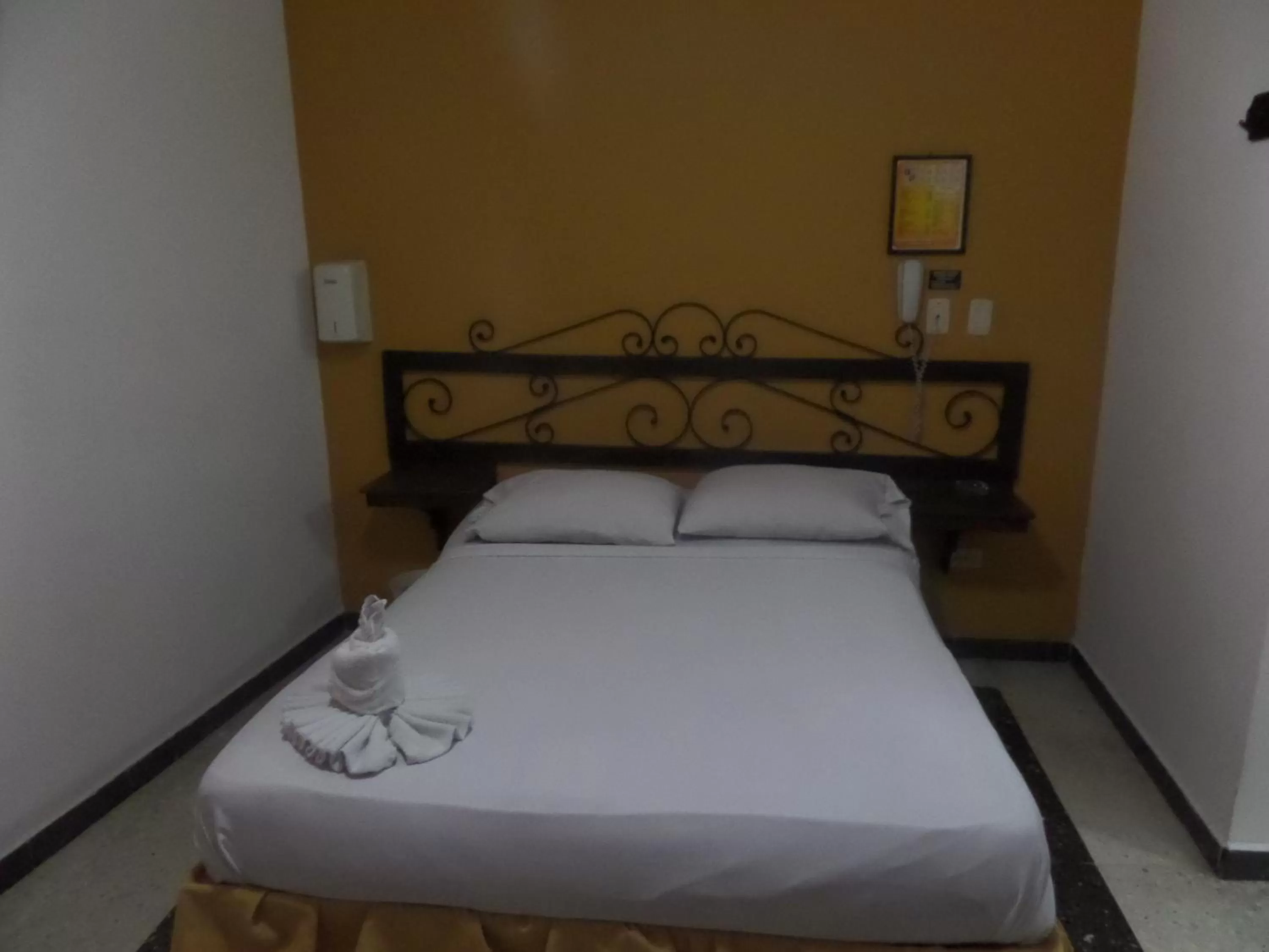 Bed in Aparta Hotel Plaza Real Norte