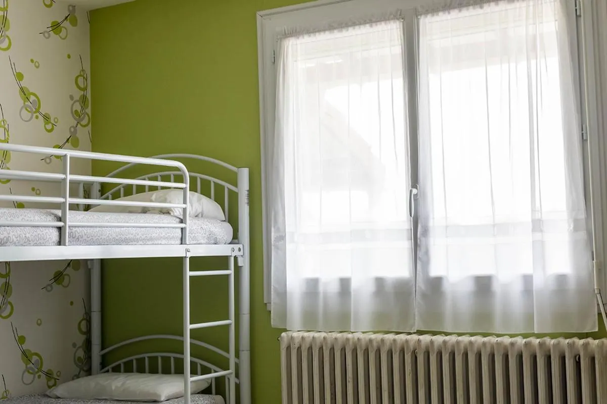 Bed in Hotel Le Cormier 9