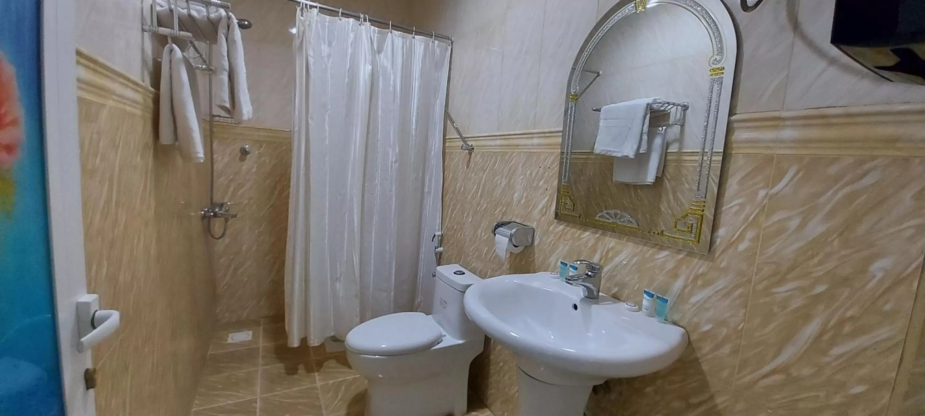 Shower, Bathroom in DREAMLAND HOTEL APARTMENT NIZWA