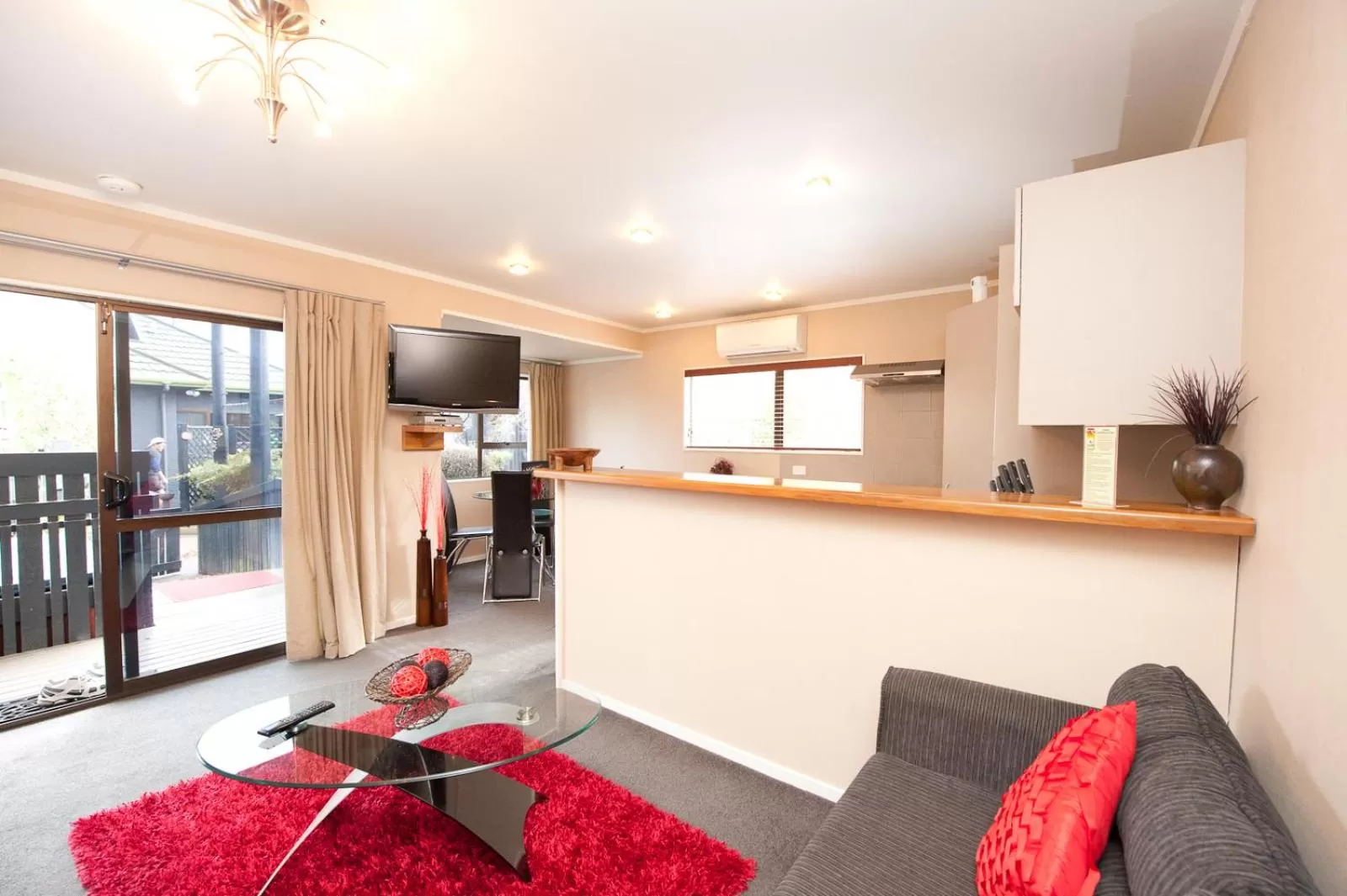 Living room, Lobby/Reception in Anndion Motel