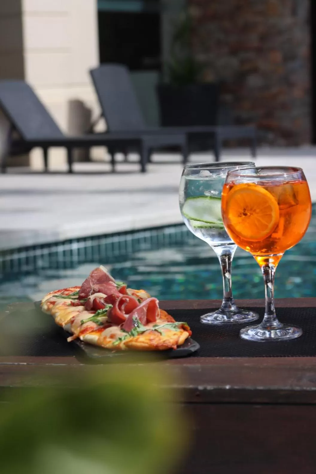 Swimming pool in Cottage Carrasco