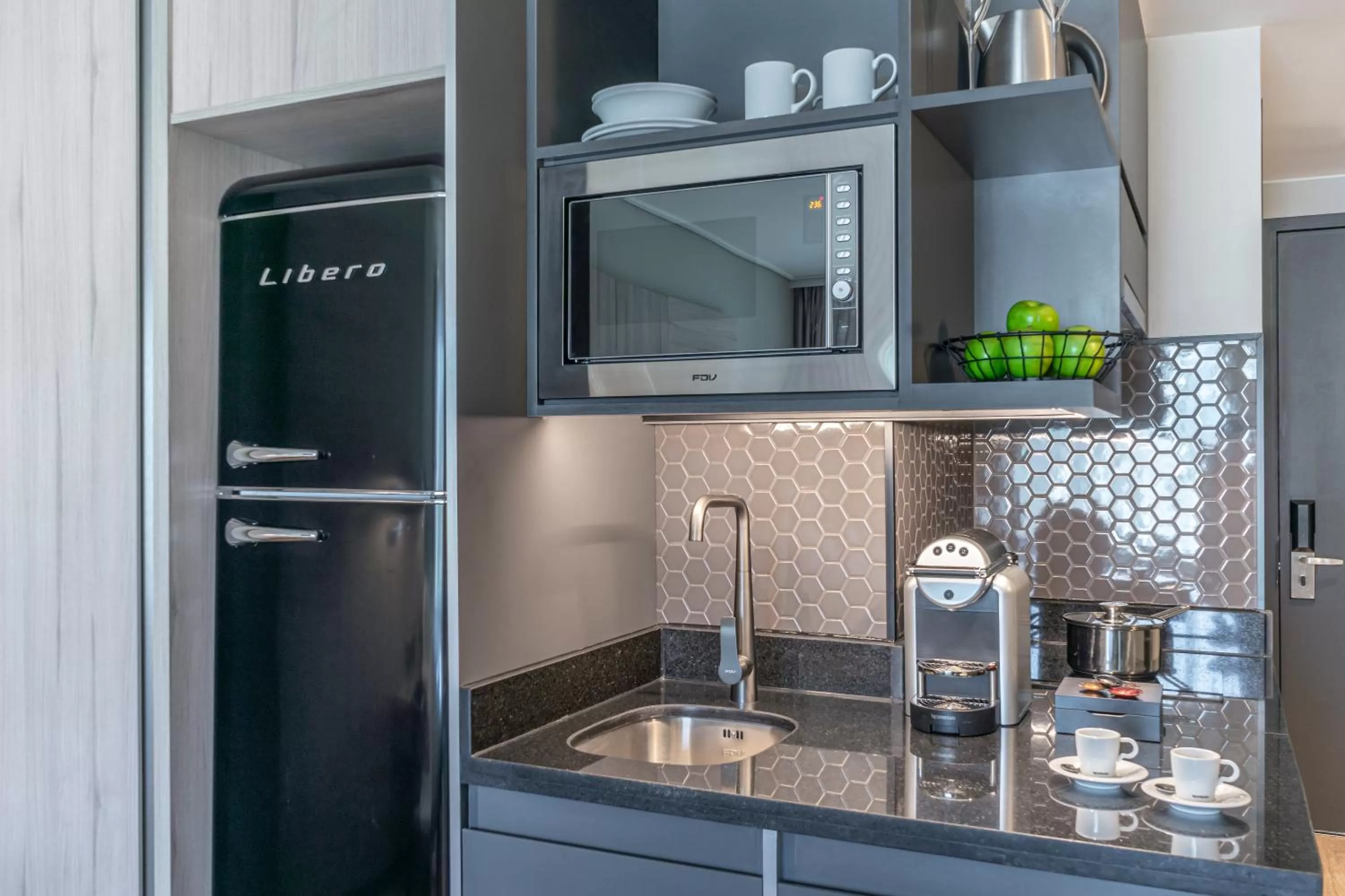 Kitchen or kitchenette in Pullman Santiago Vitacura