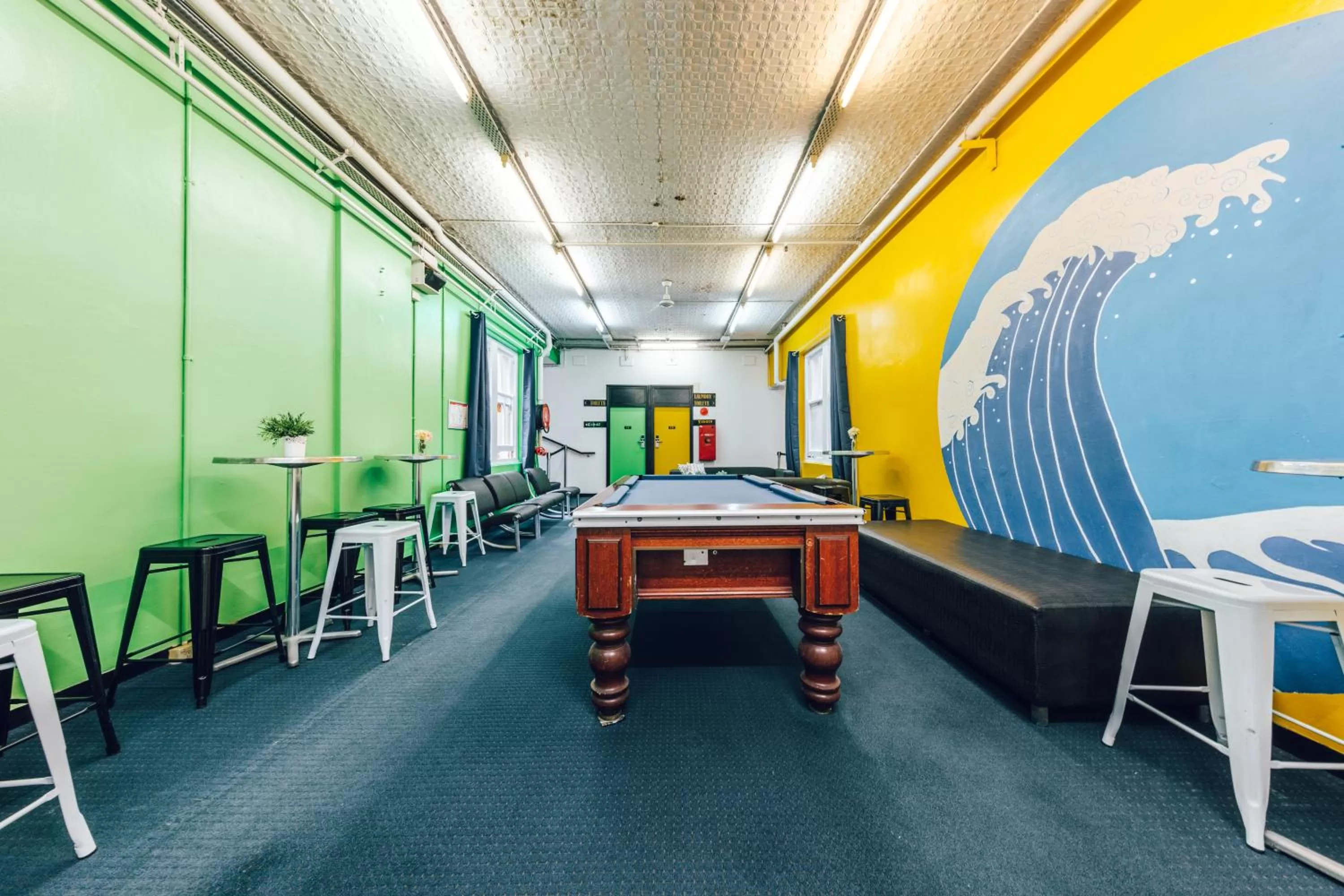 Billiard in Maze Backpackers - Sydney