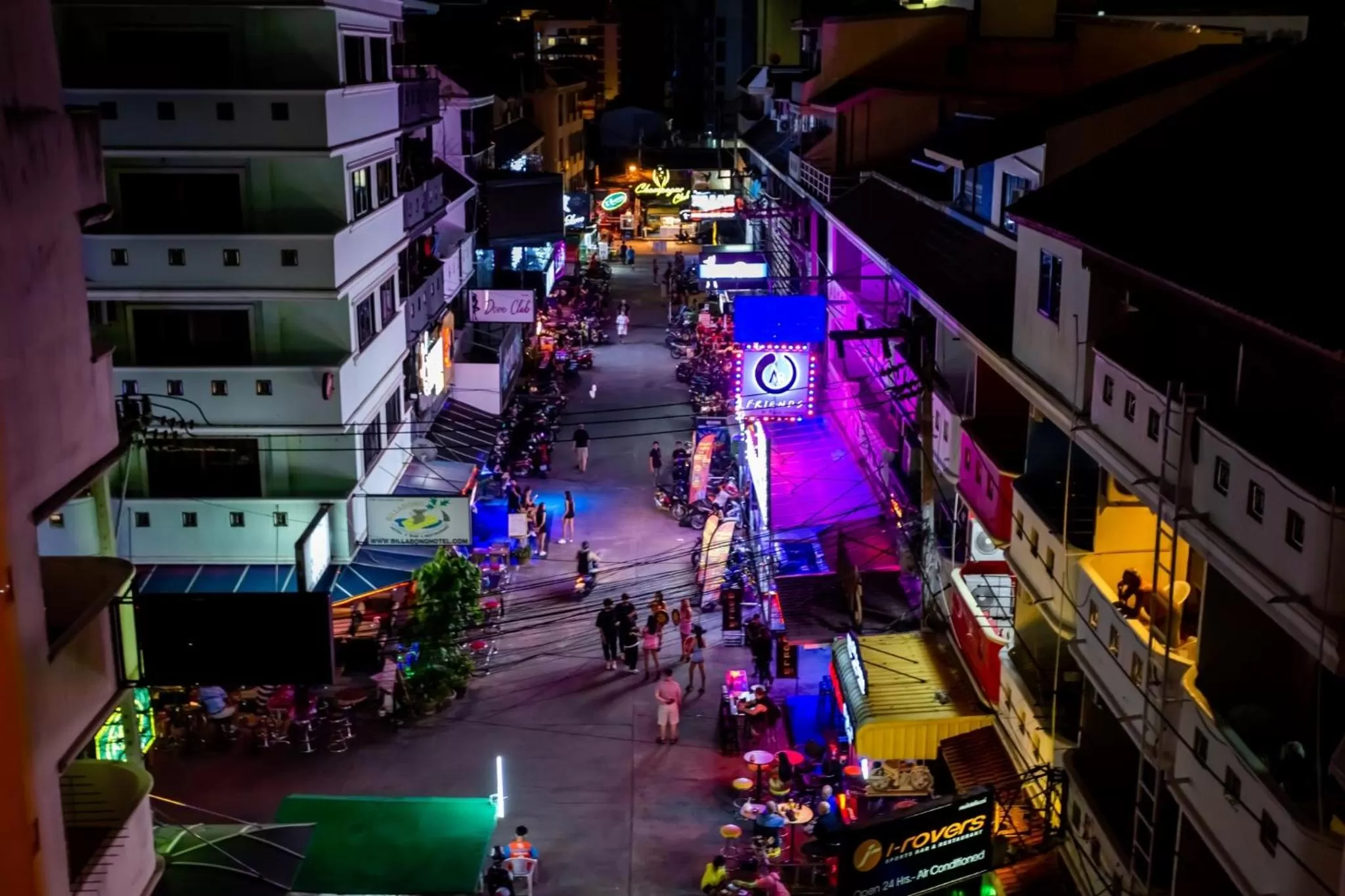 Street view in Honey Inn Pattaya