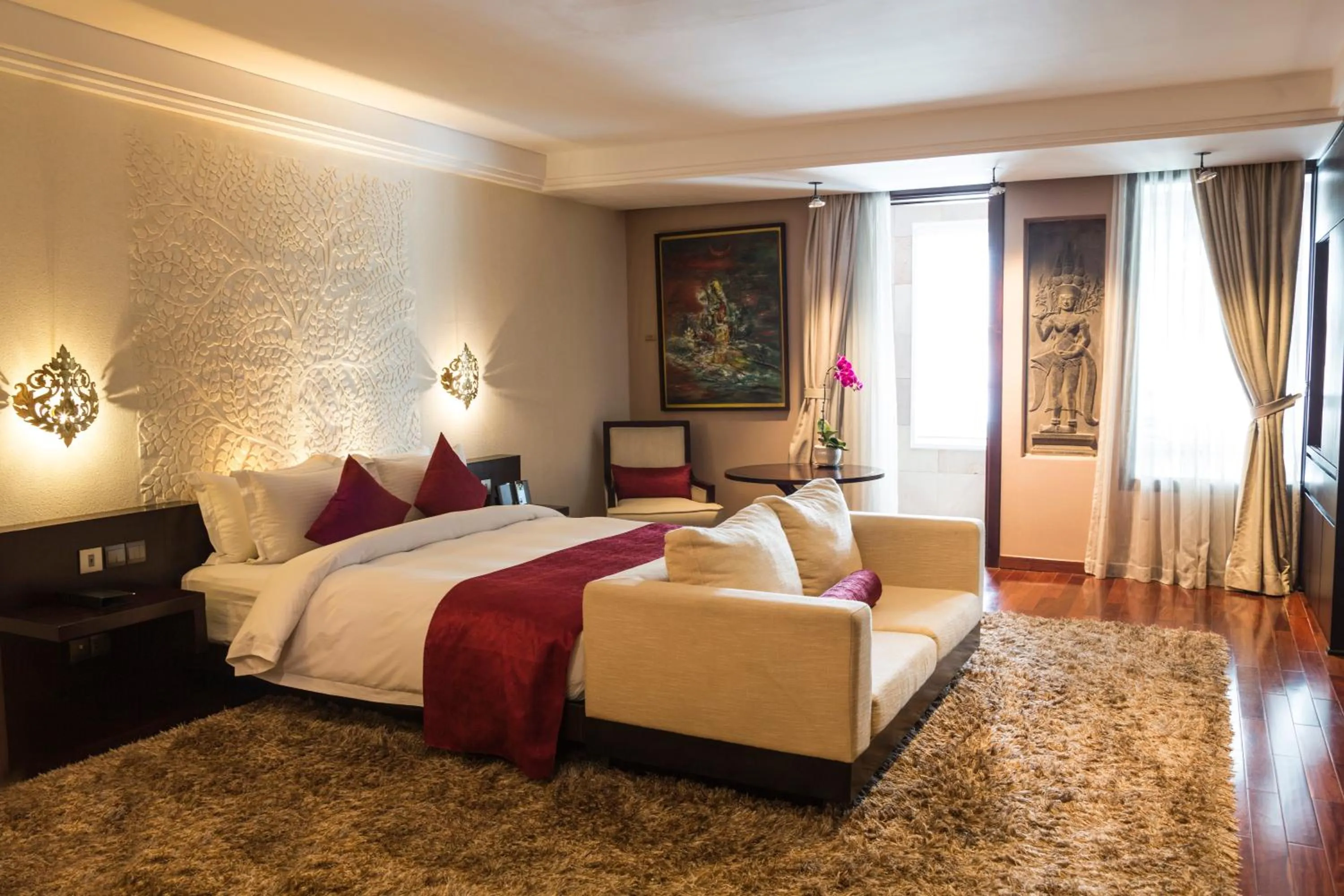 Bedroom in Arunreas Hotel