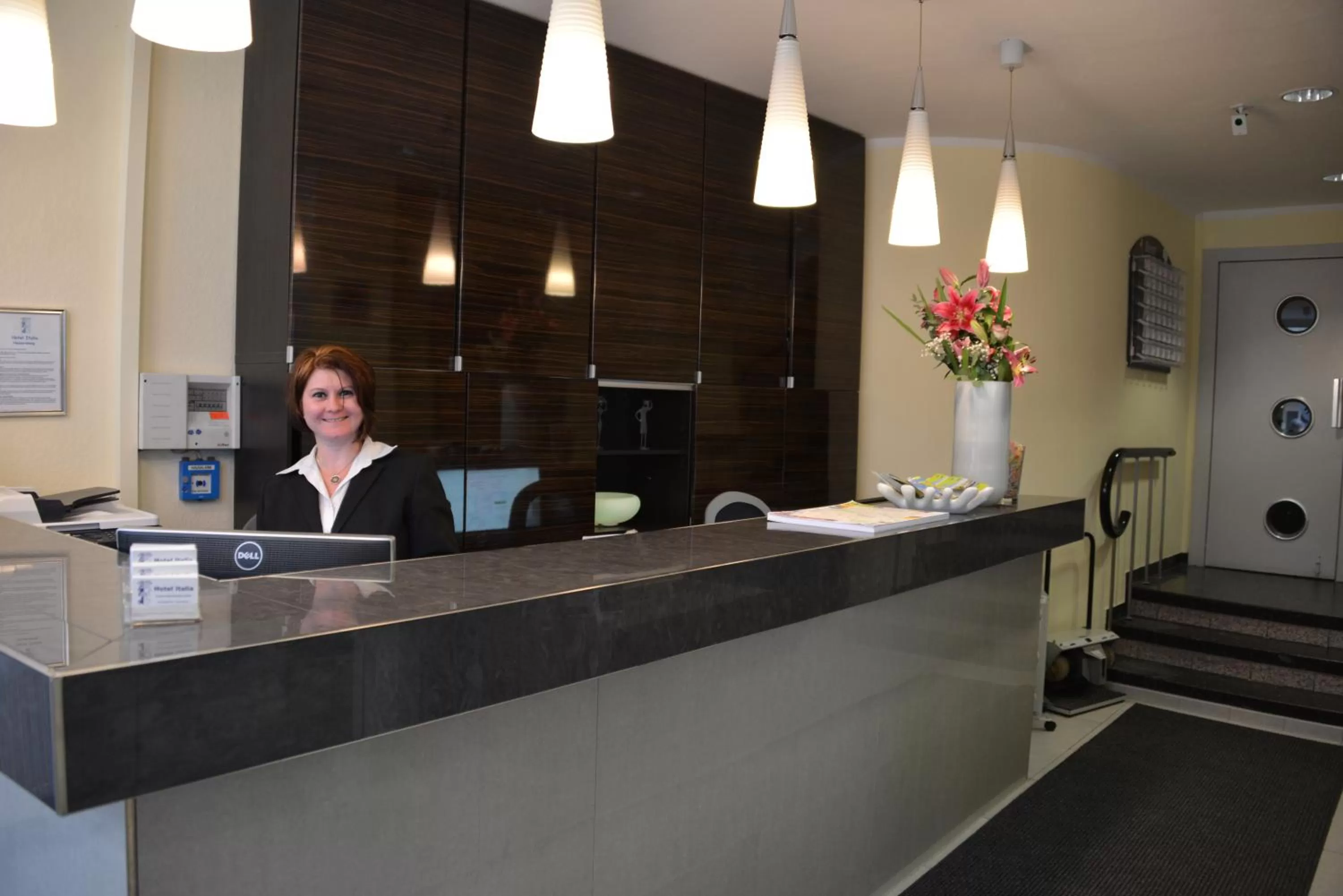 Lobby or reception in Hotel Italia