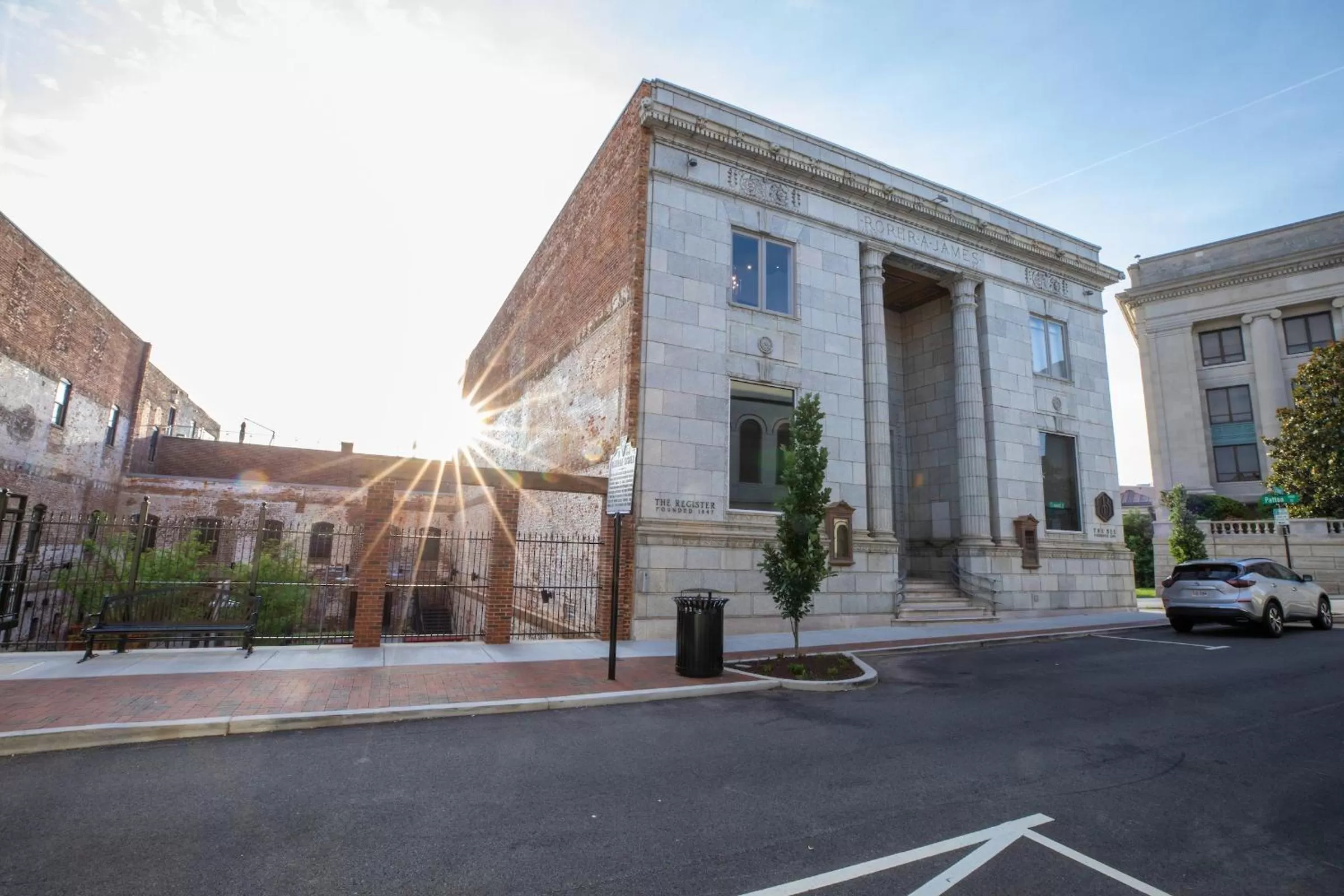 Property building in The Bee Hotel, Danville