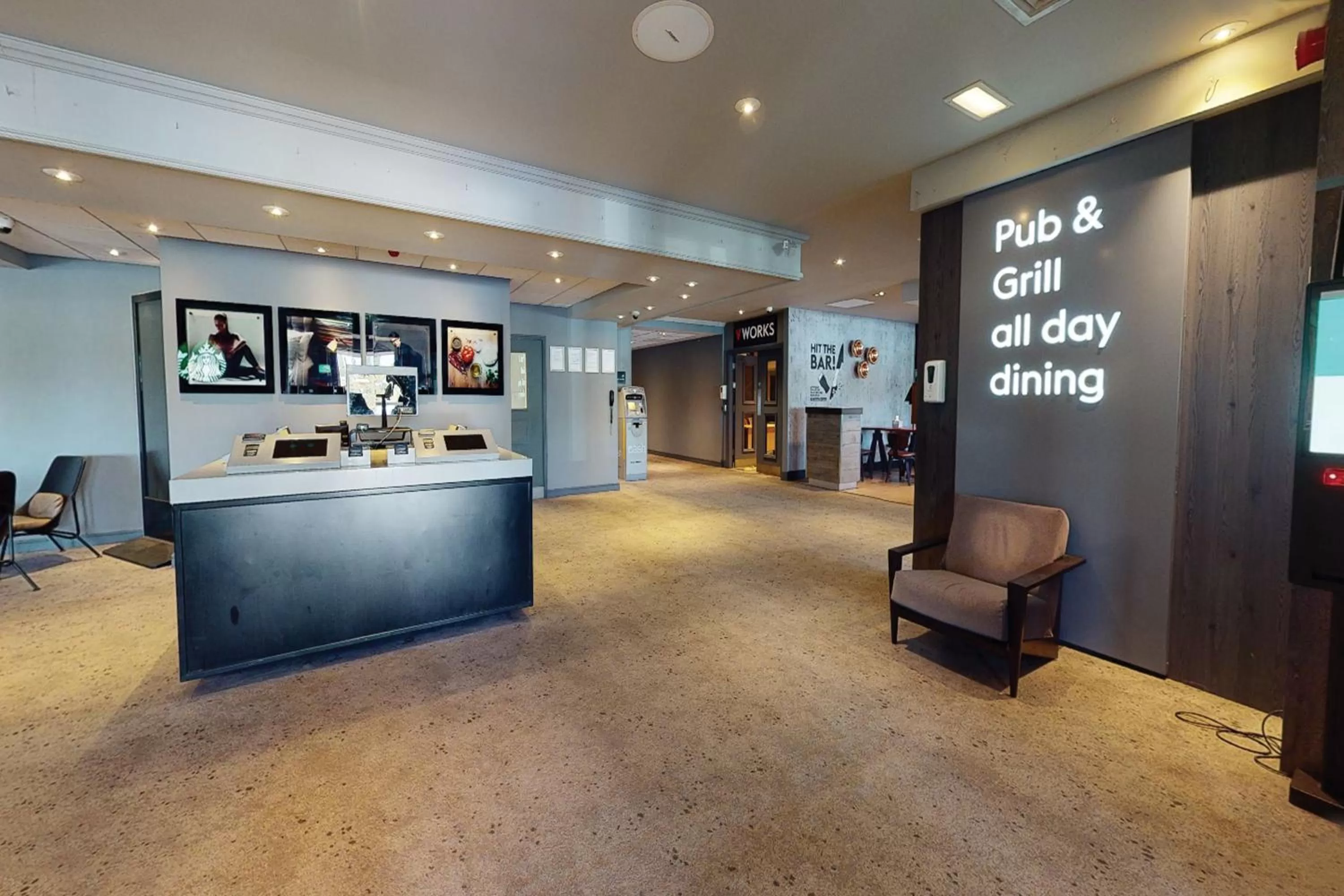 Lobby or reception in Village Hotel Birmingham Walsall