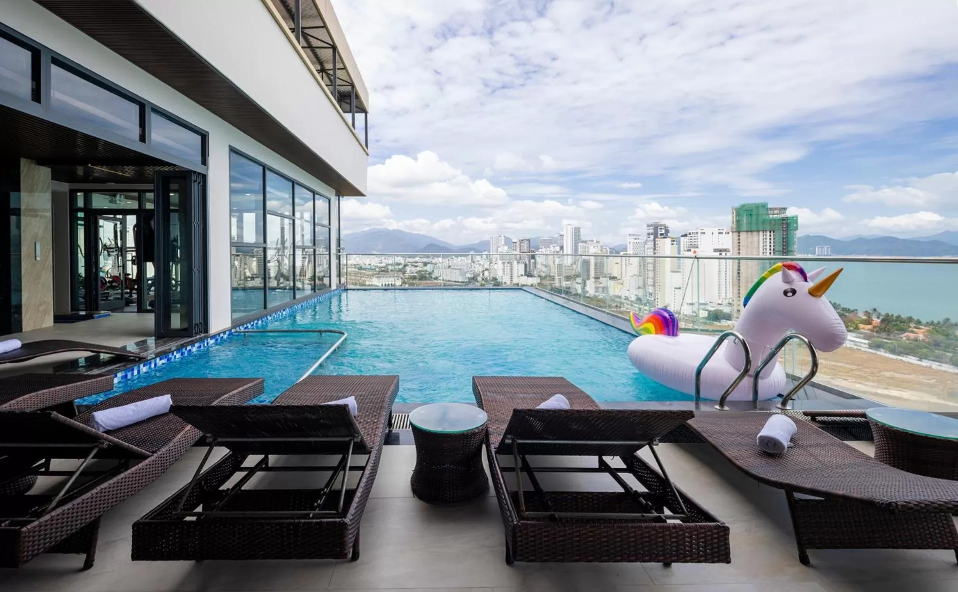 Swimming pool in Miracle Luxury Nha Trang