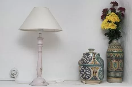 Decorative detail in Olmitos 3 Hotel boutique, Casa-Palacio