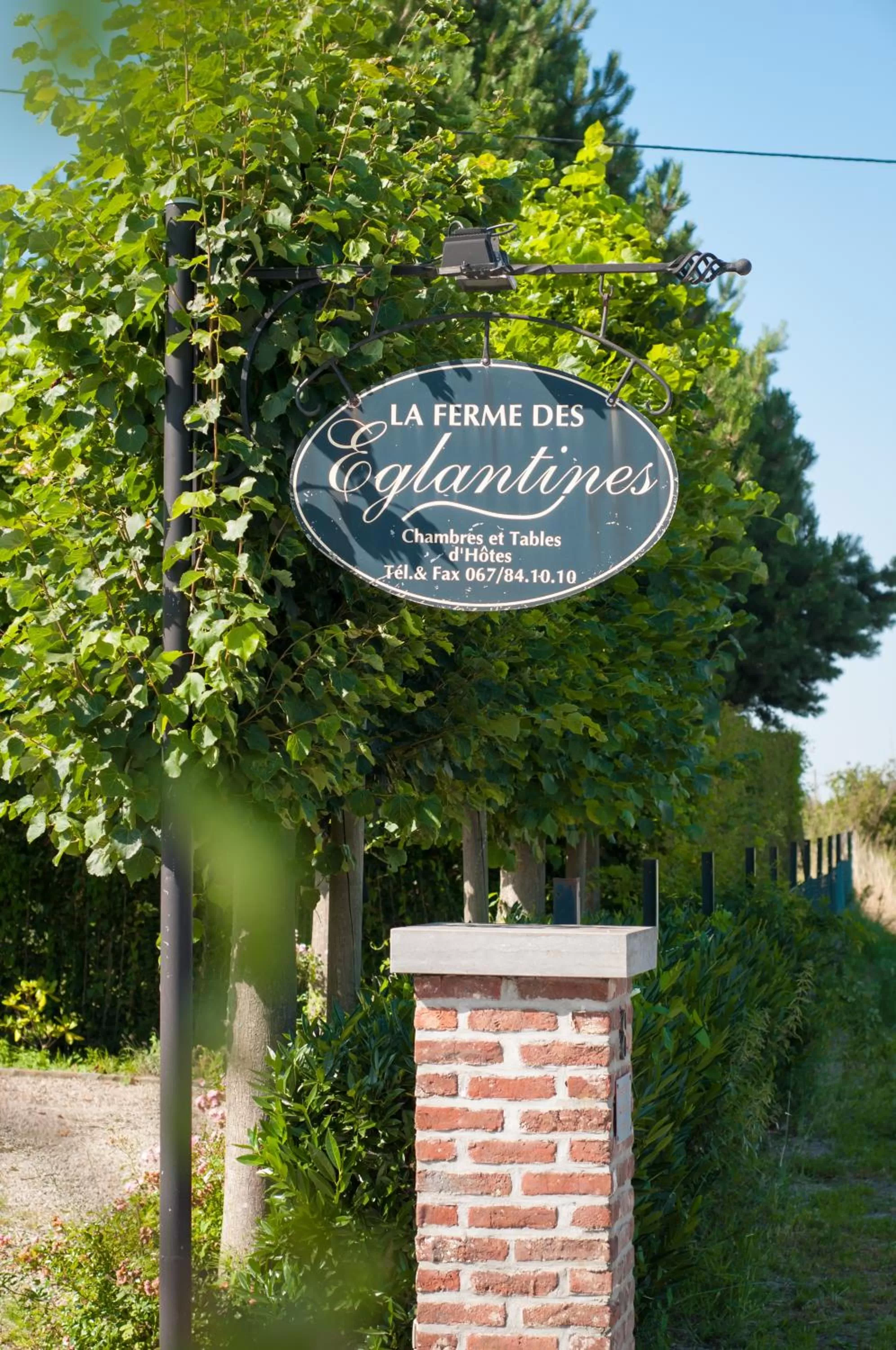 Facade/entrance, Property Logo/Sign in La Ferme Des Eglantines