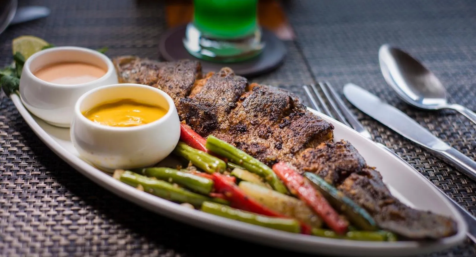 Food close-up in Solang Valley Resort