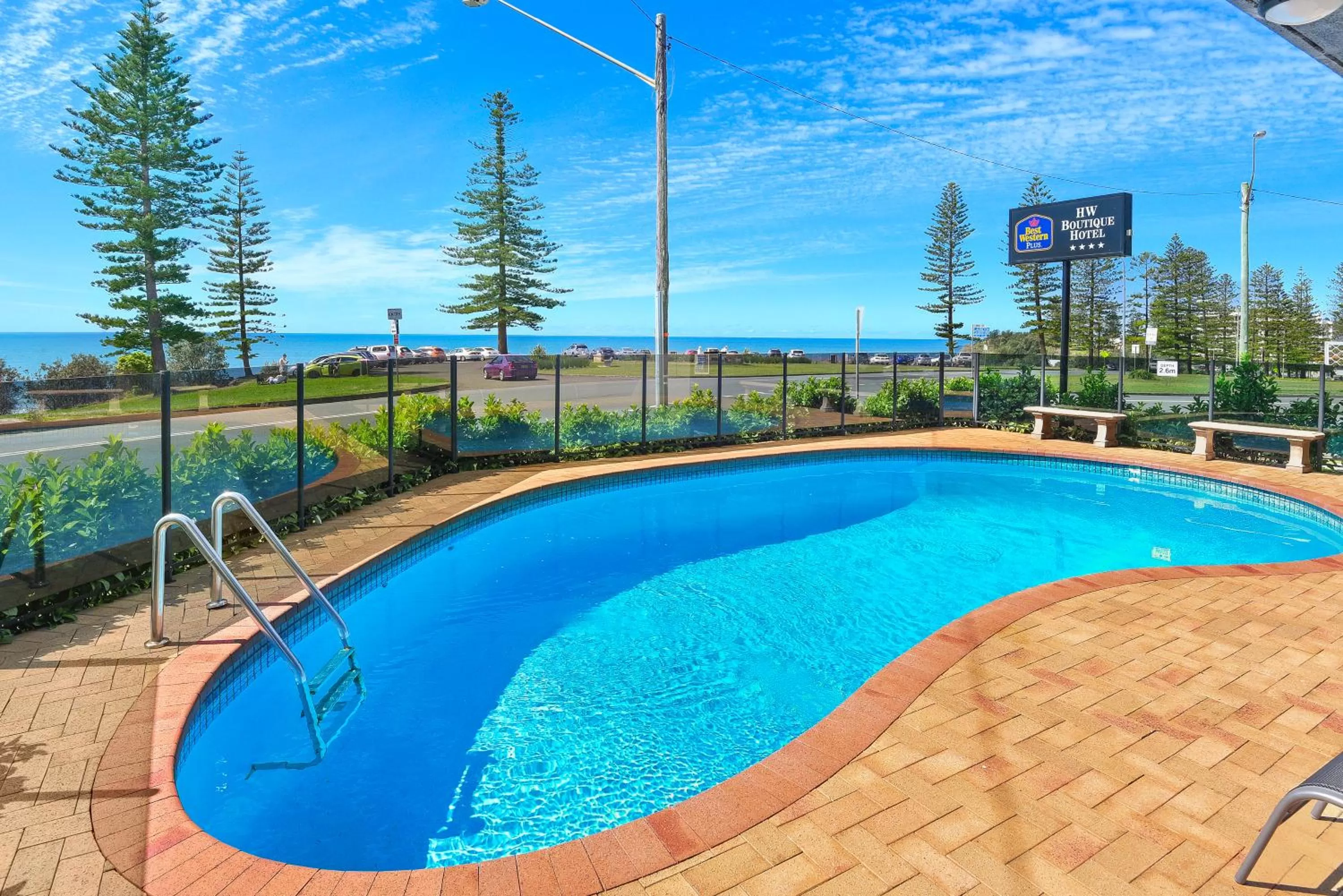 Swimming pool in ibis Styles Port Macquarie