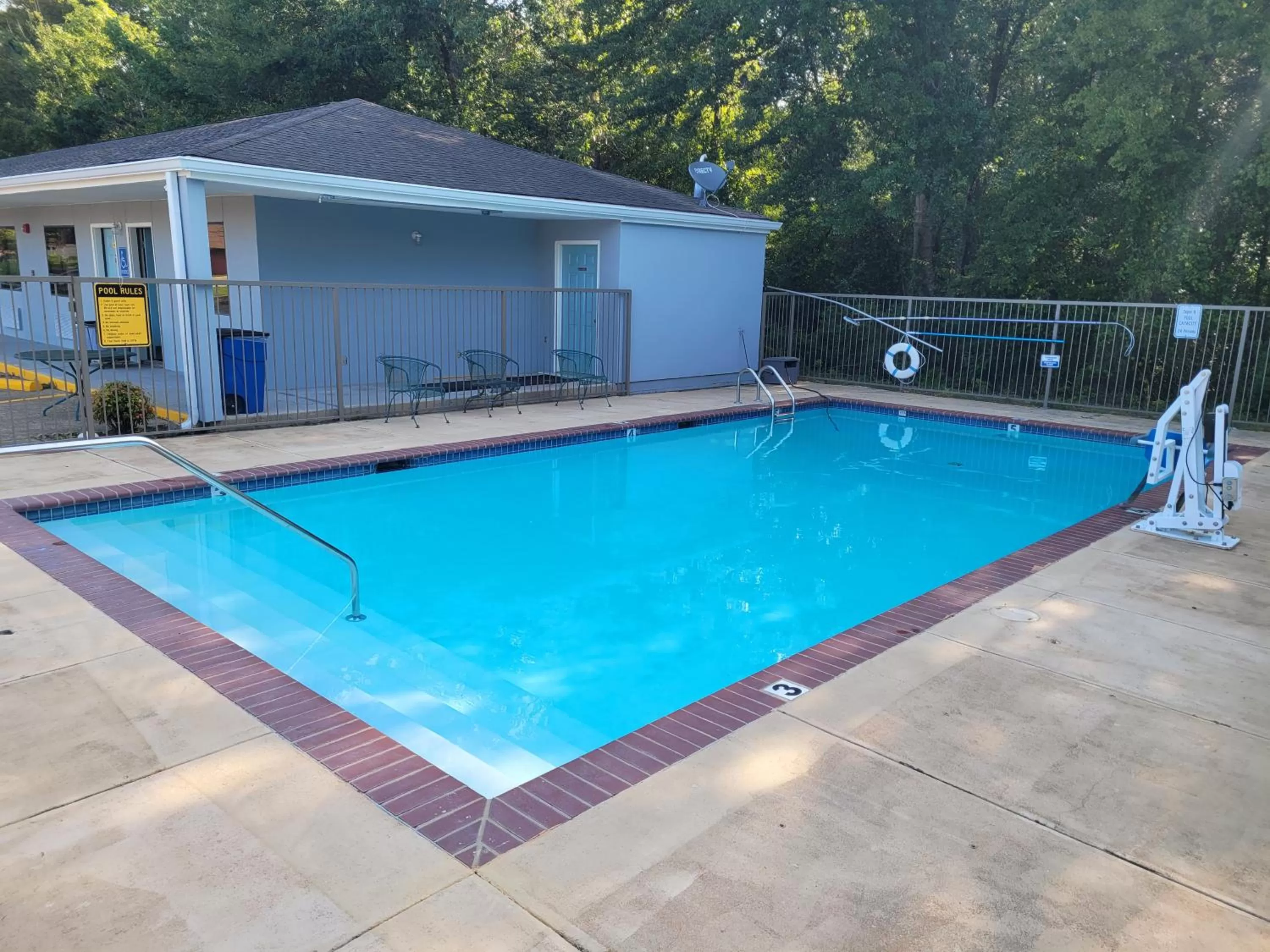 Swimming pool in Super 8 by Wyndham Arkadelphia Caddo Valley Area