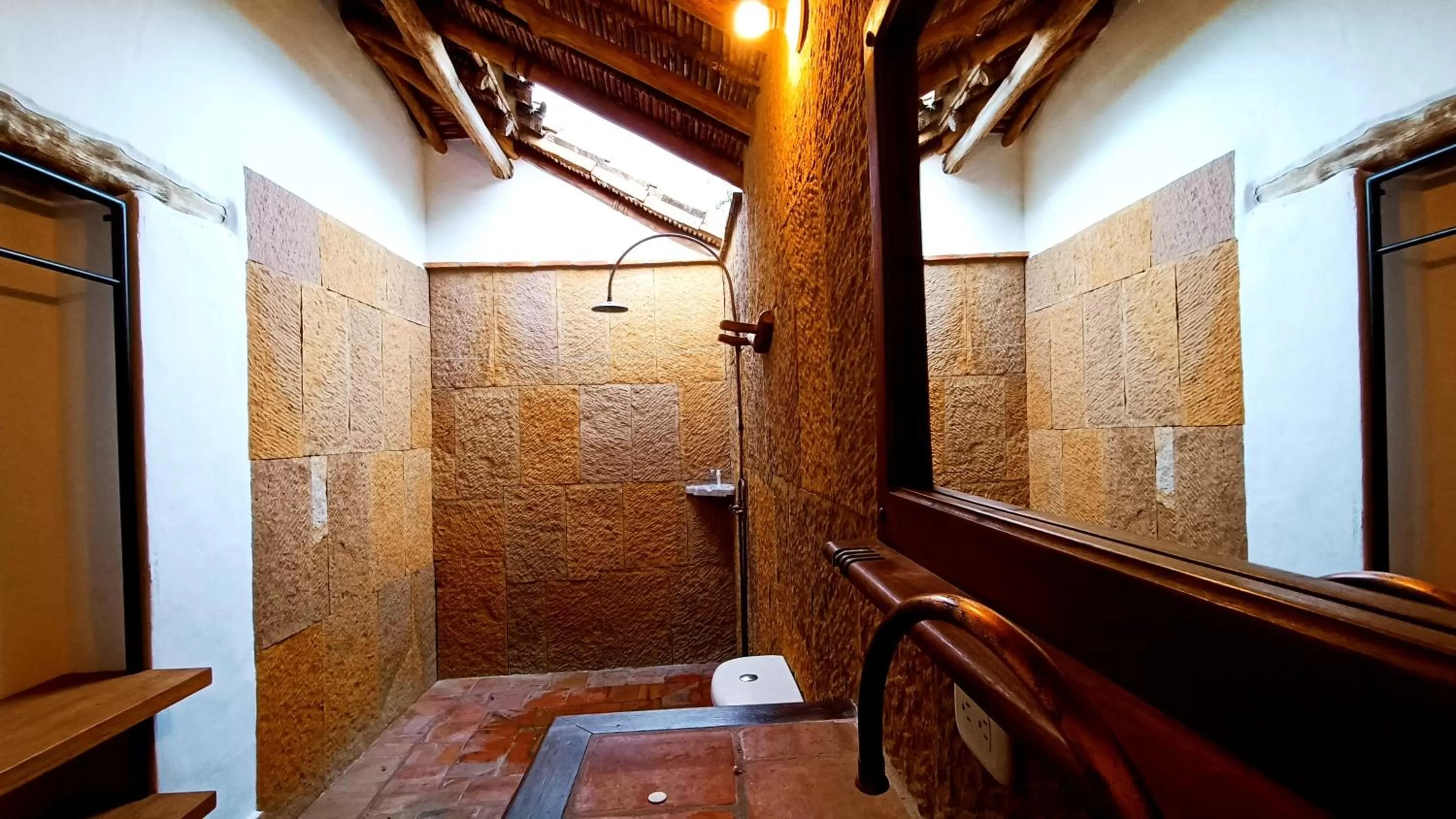 Bathroom in Hotel Buenosaires Barichara