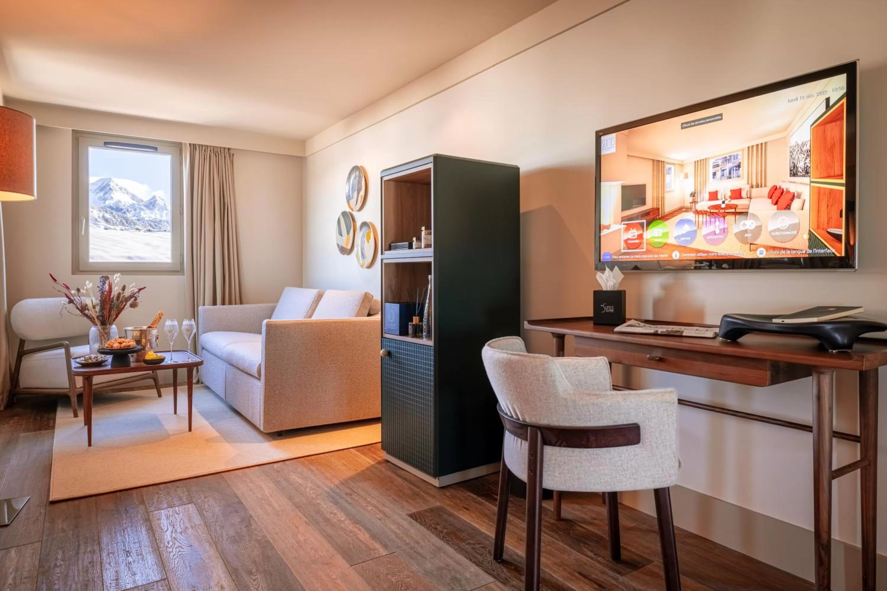 Bedroom in Les Suites de la Potinière