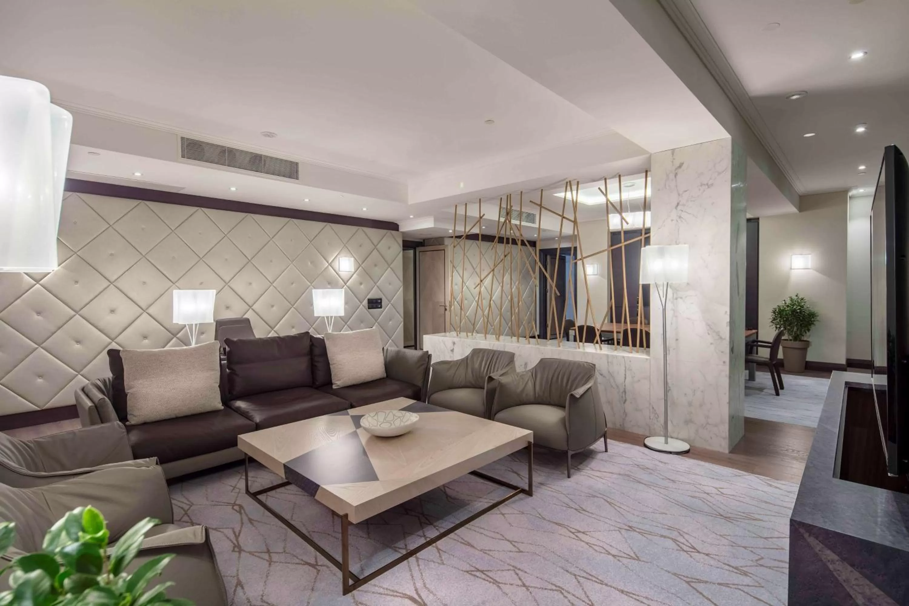 Bed in Hilton Podgorica Crna Gora