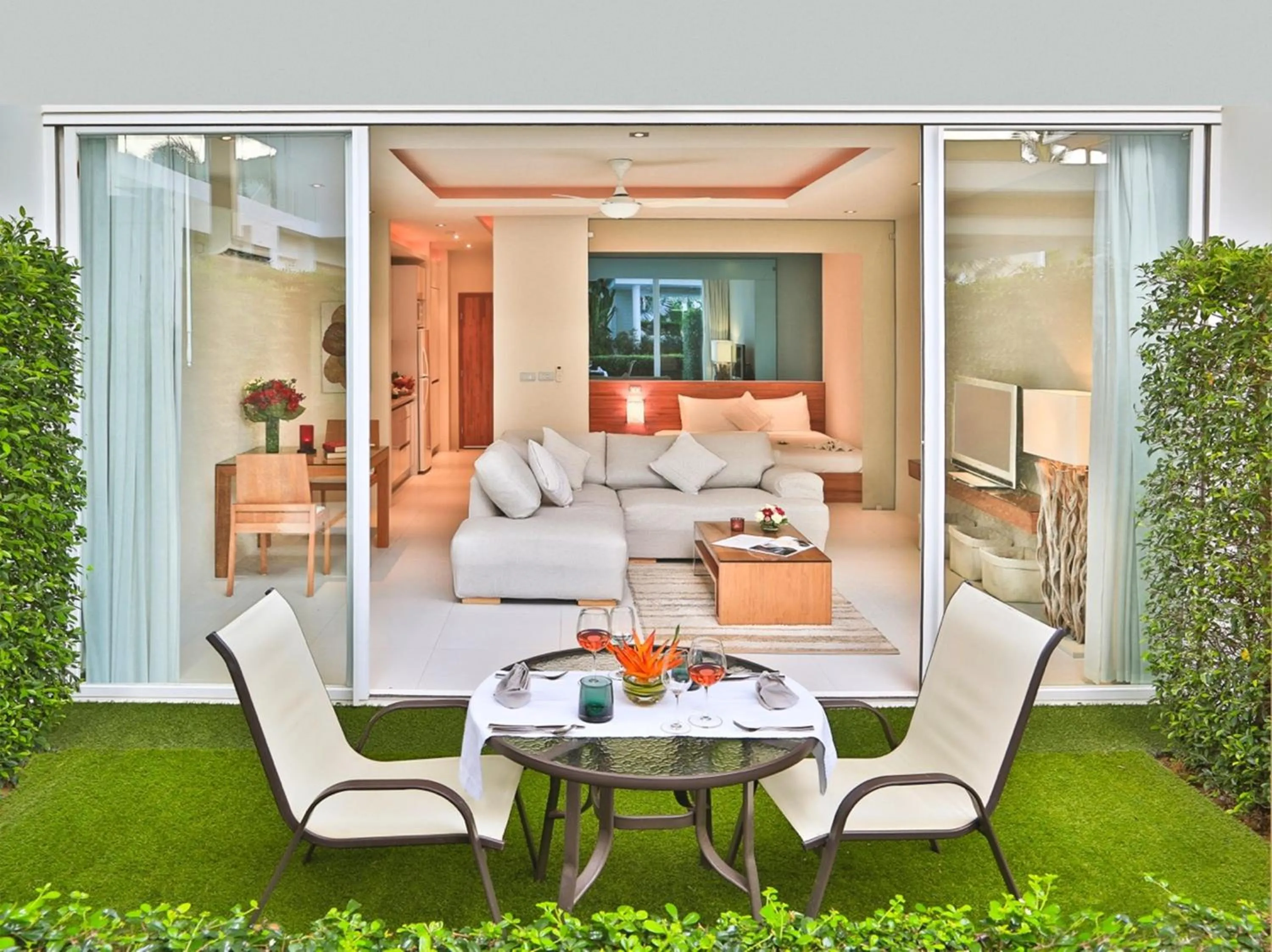 Patio in Chi Samui Resort