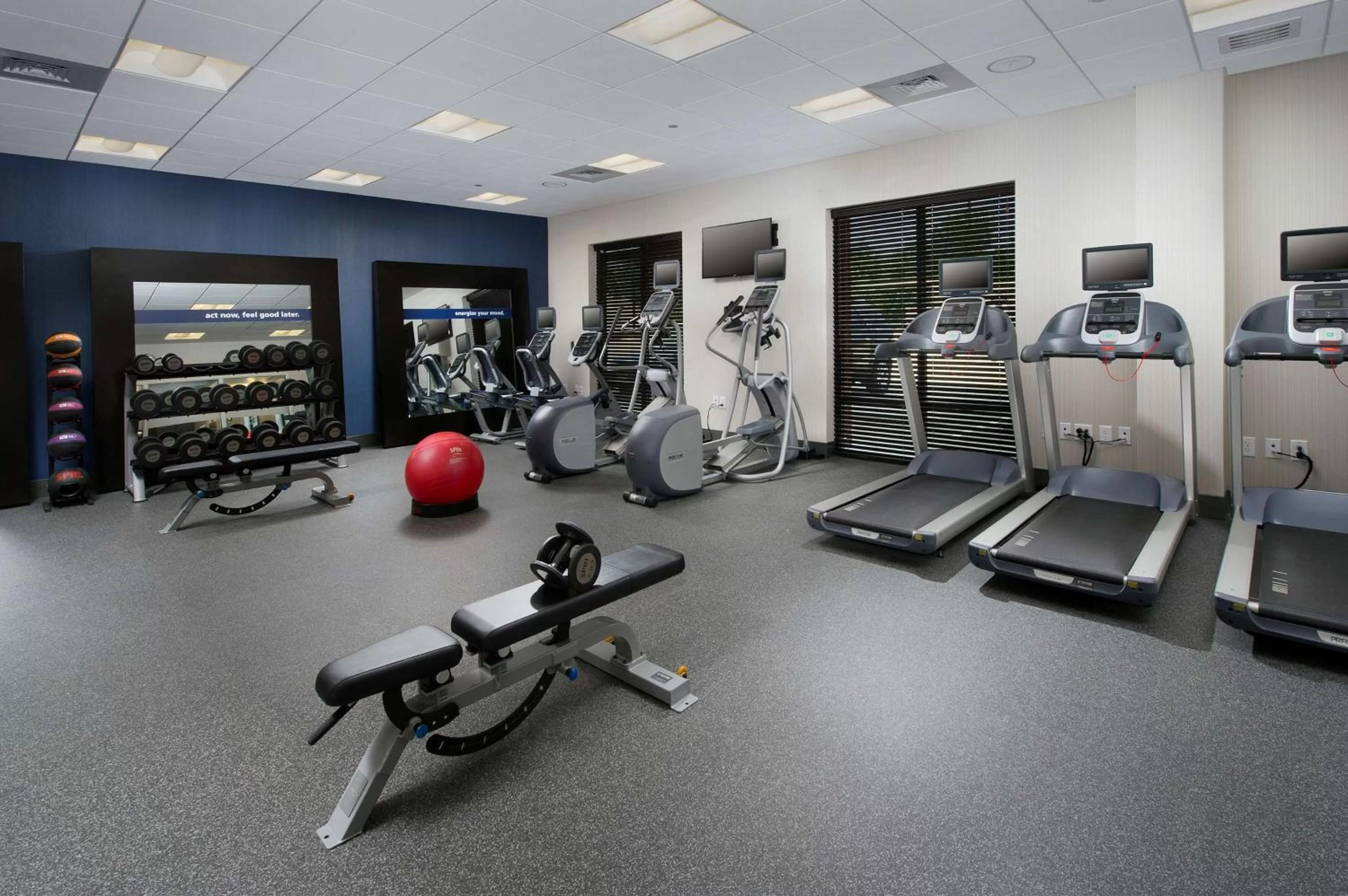 Fitness centre/facilities in Hampton Inn & Suites Falls Church