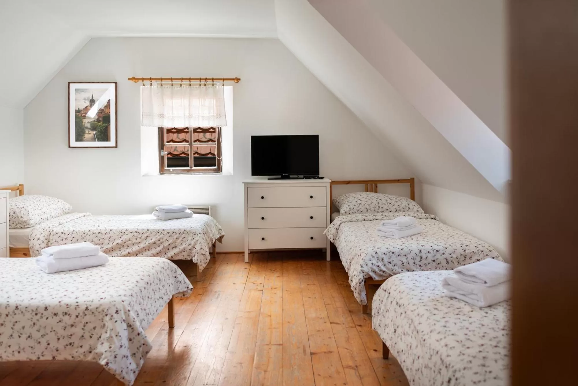 Bedroom, Bed in Dobrý Kanec - Hostinec