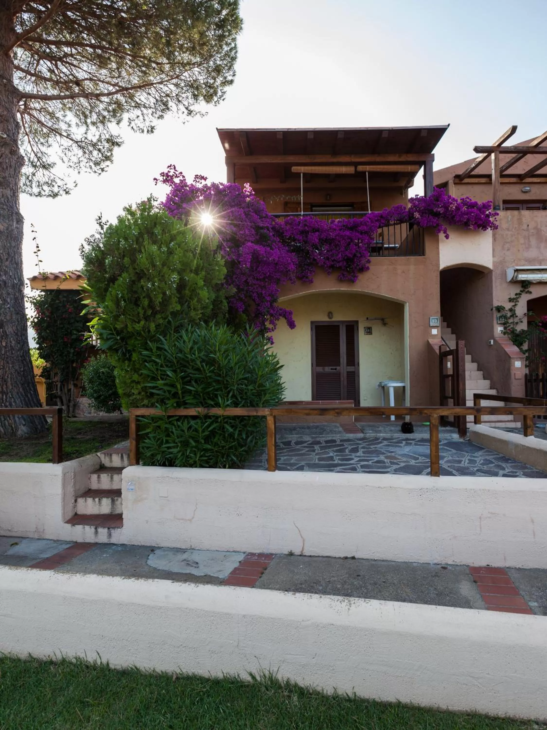 Patio in Porto Ottiolu Resort