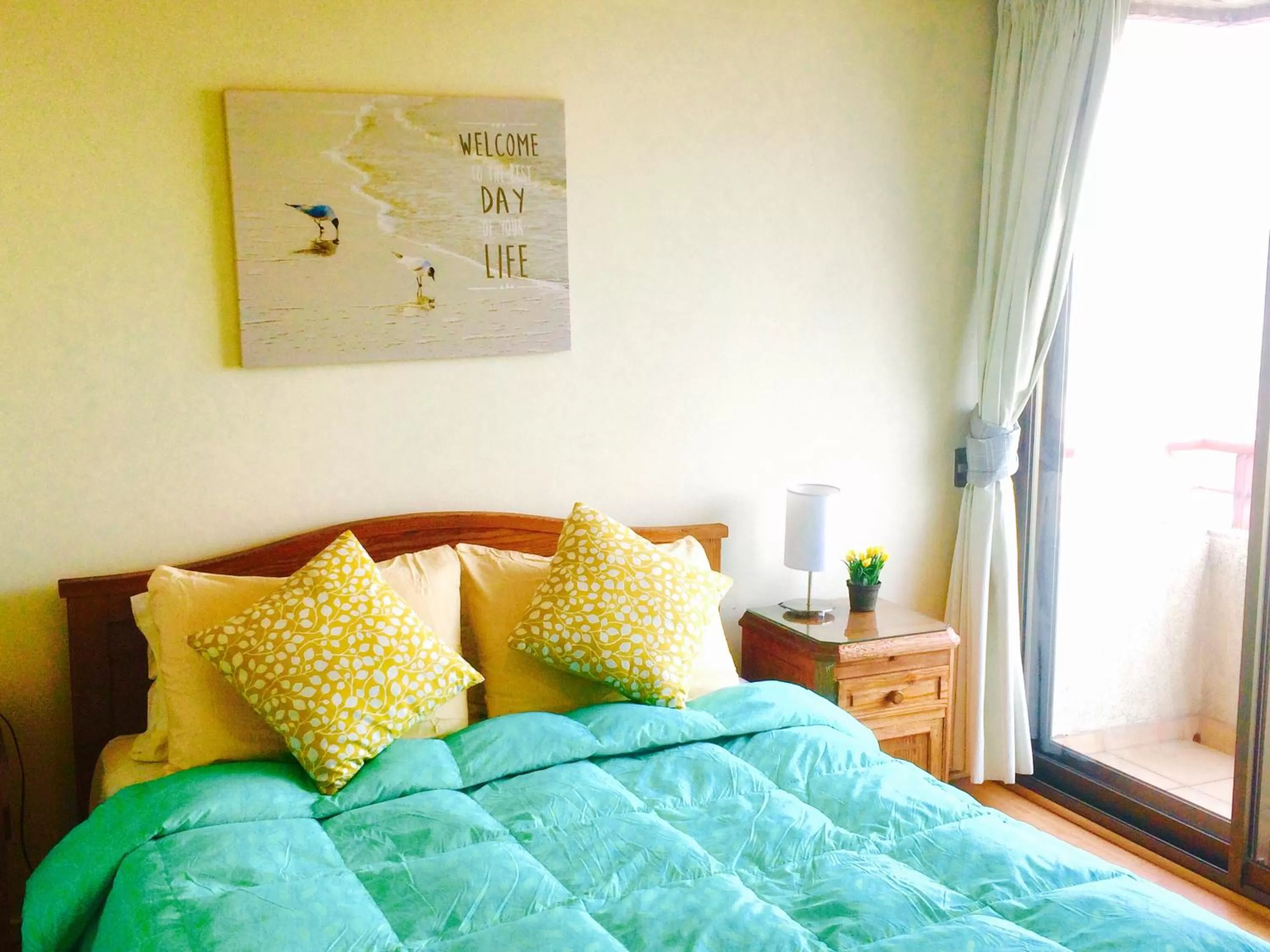 Bedroom, Bed in Aconcagua Apartments