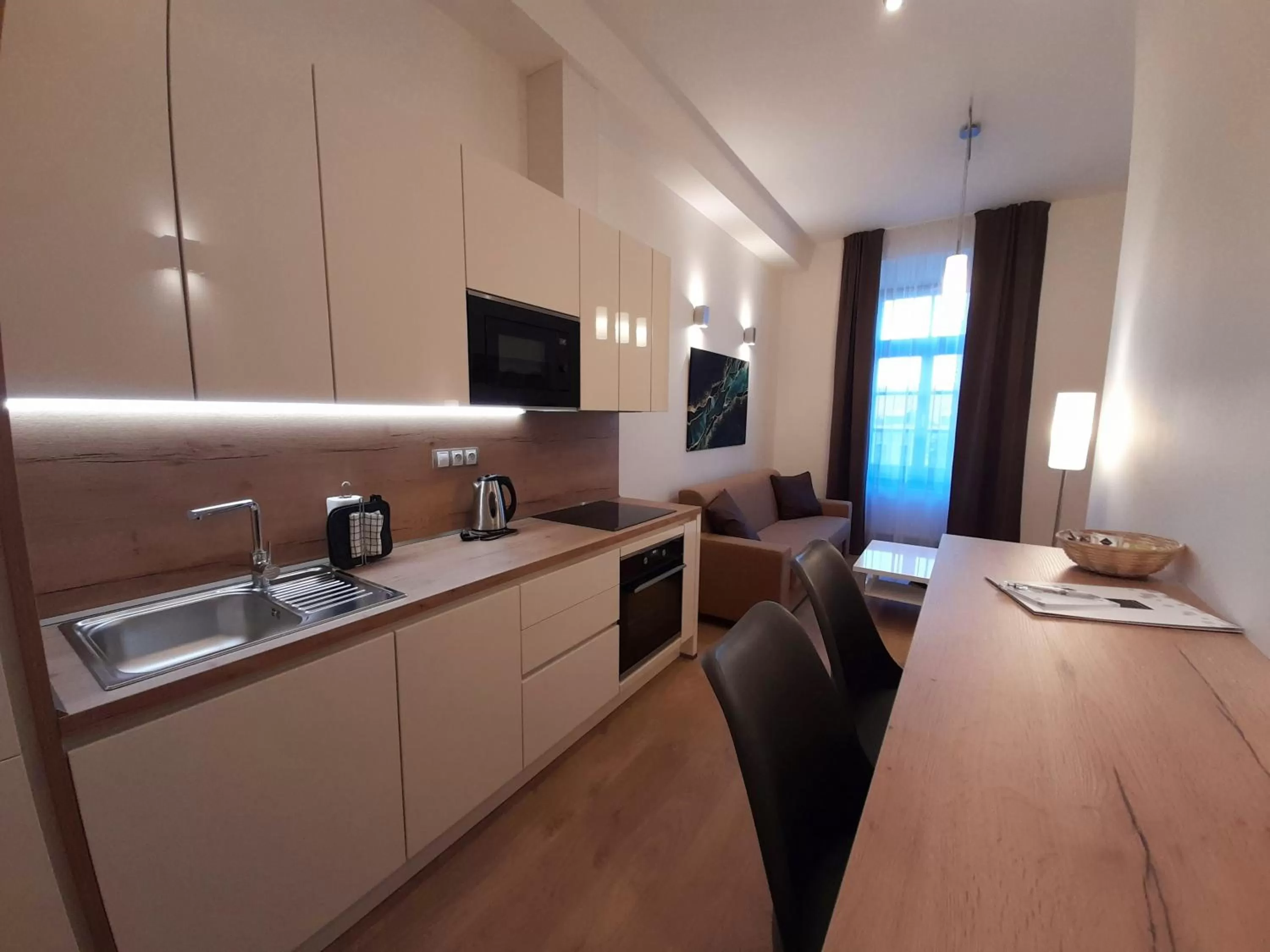 Kitchen/Kitchenette in Residence Mariánská