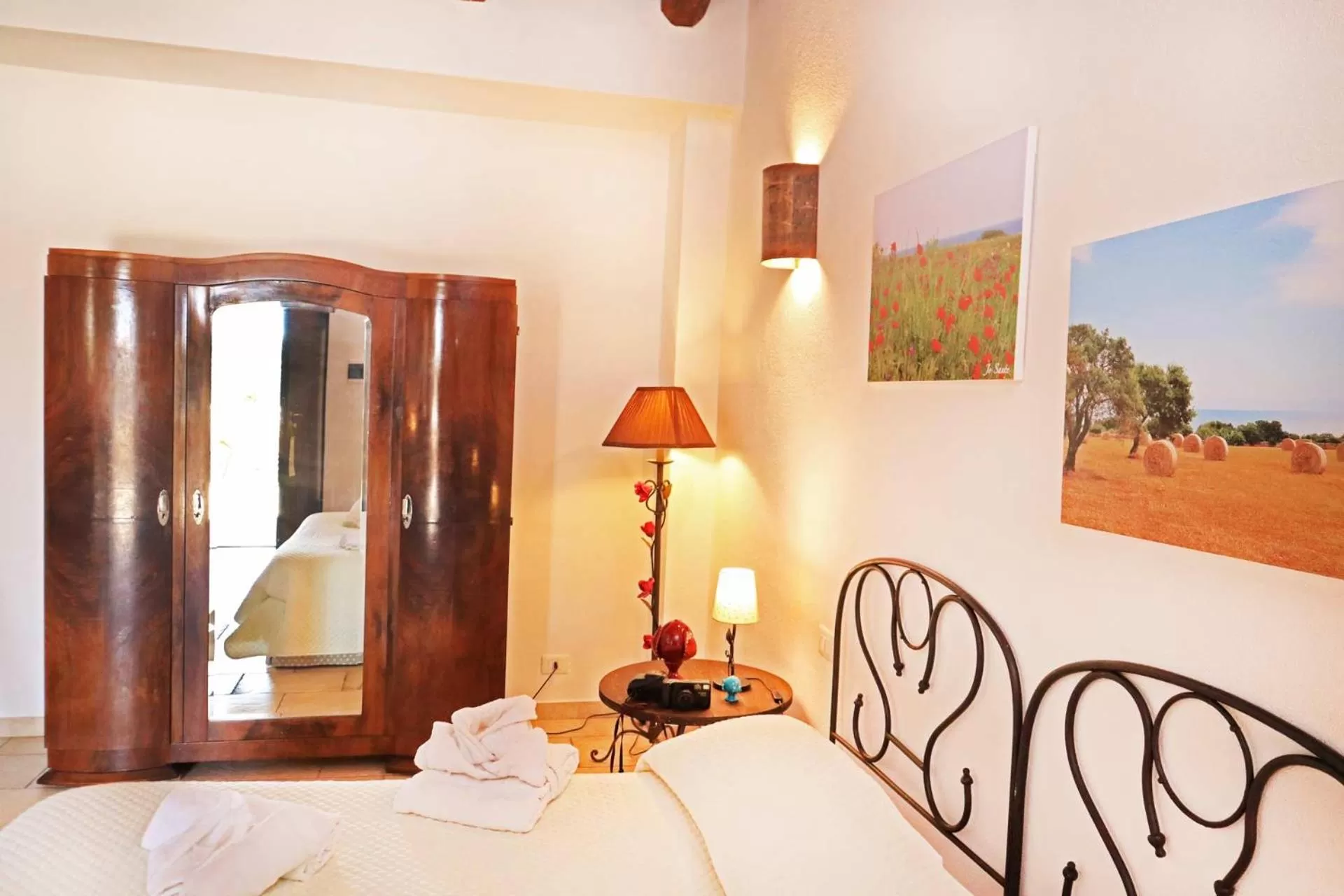 Bed in Agriturismo Masseria Alberotanza