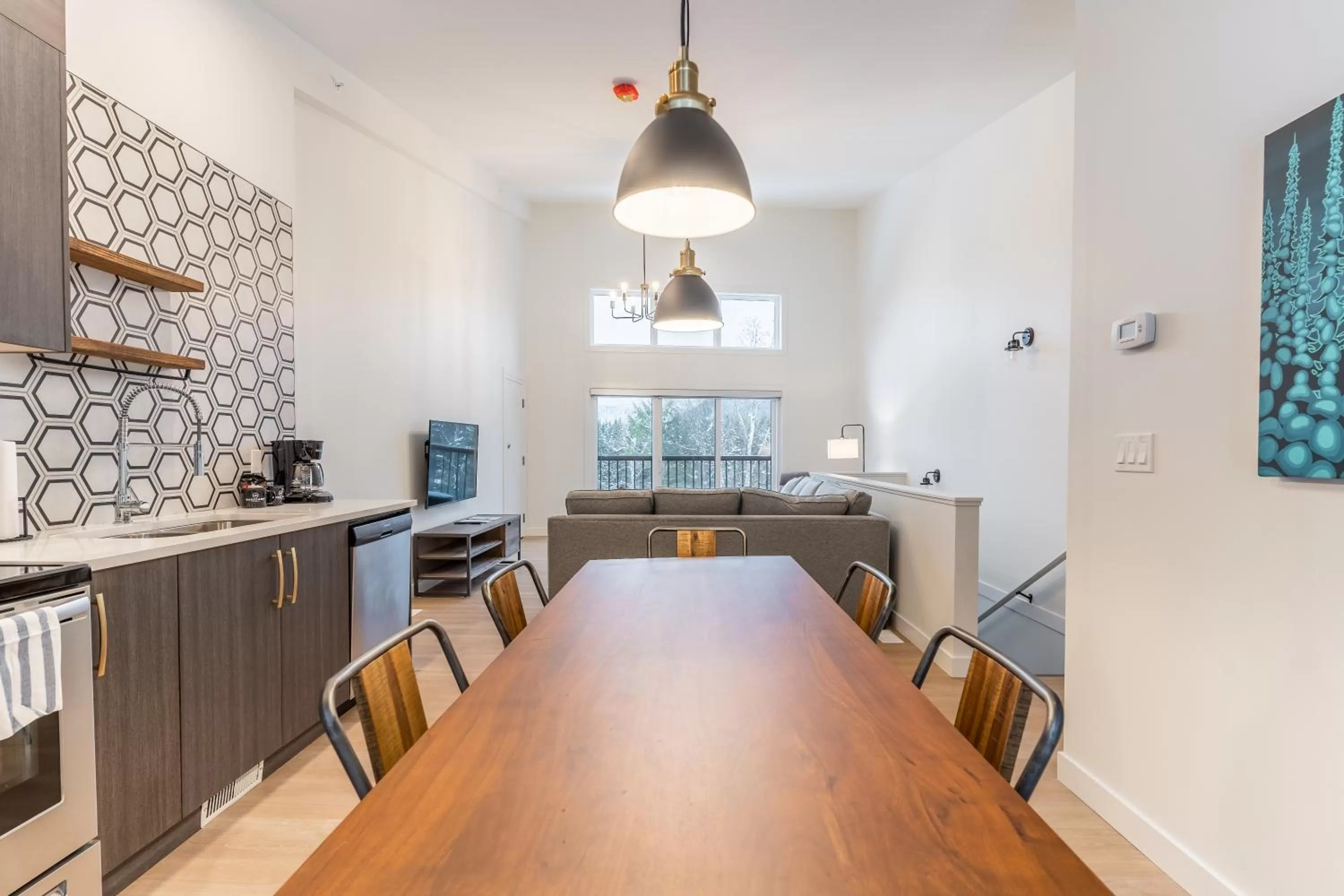 Kitchen or kitchenette in Basecamp Resorts Revelstoke