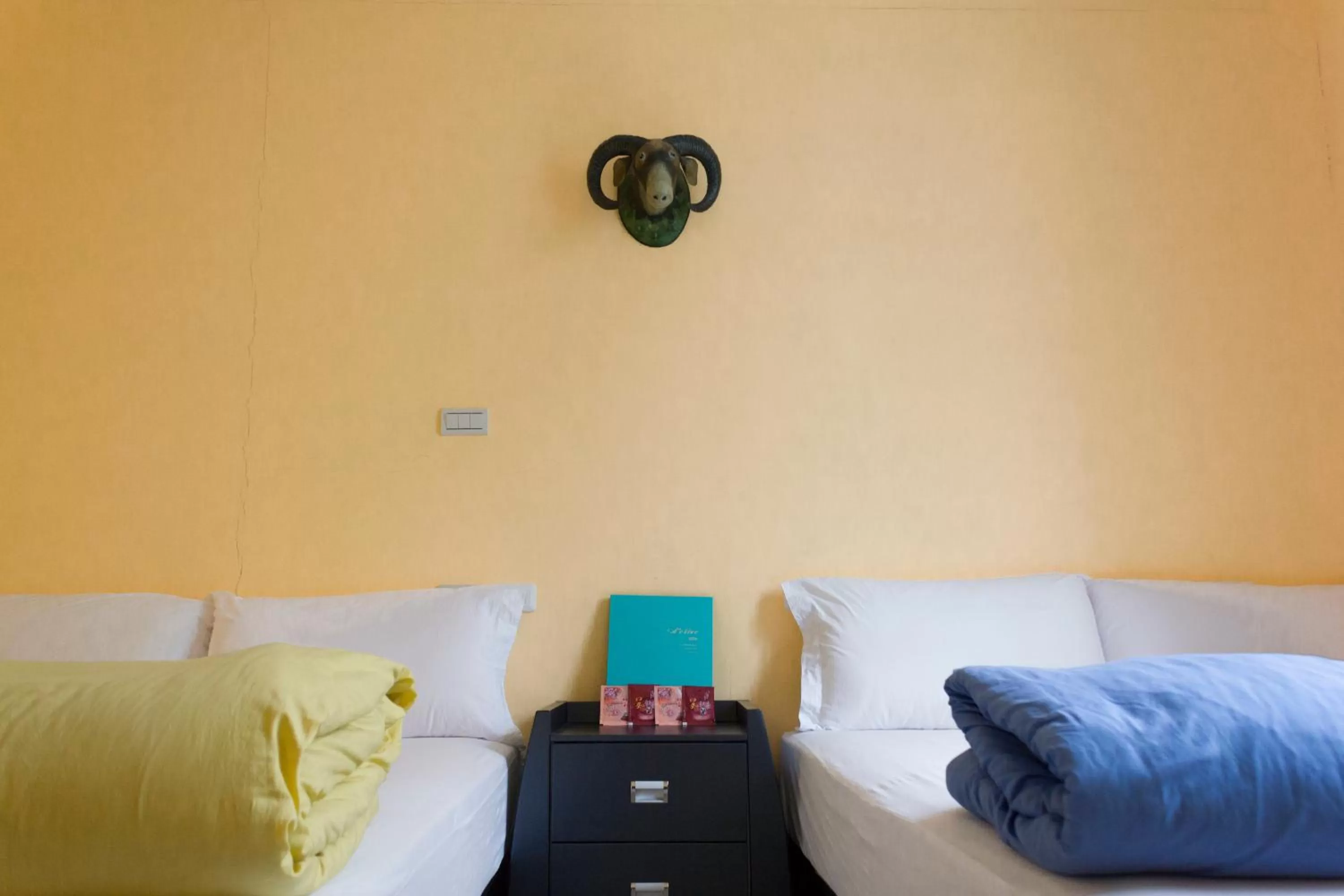 Photo of the whole room, Bed in REST Book & Bed