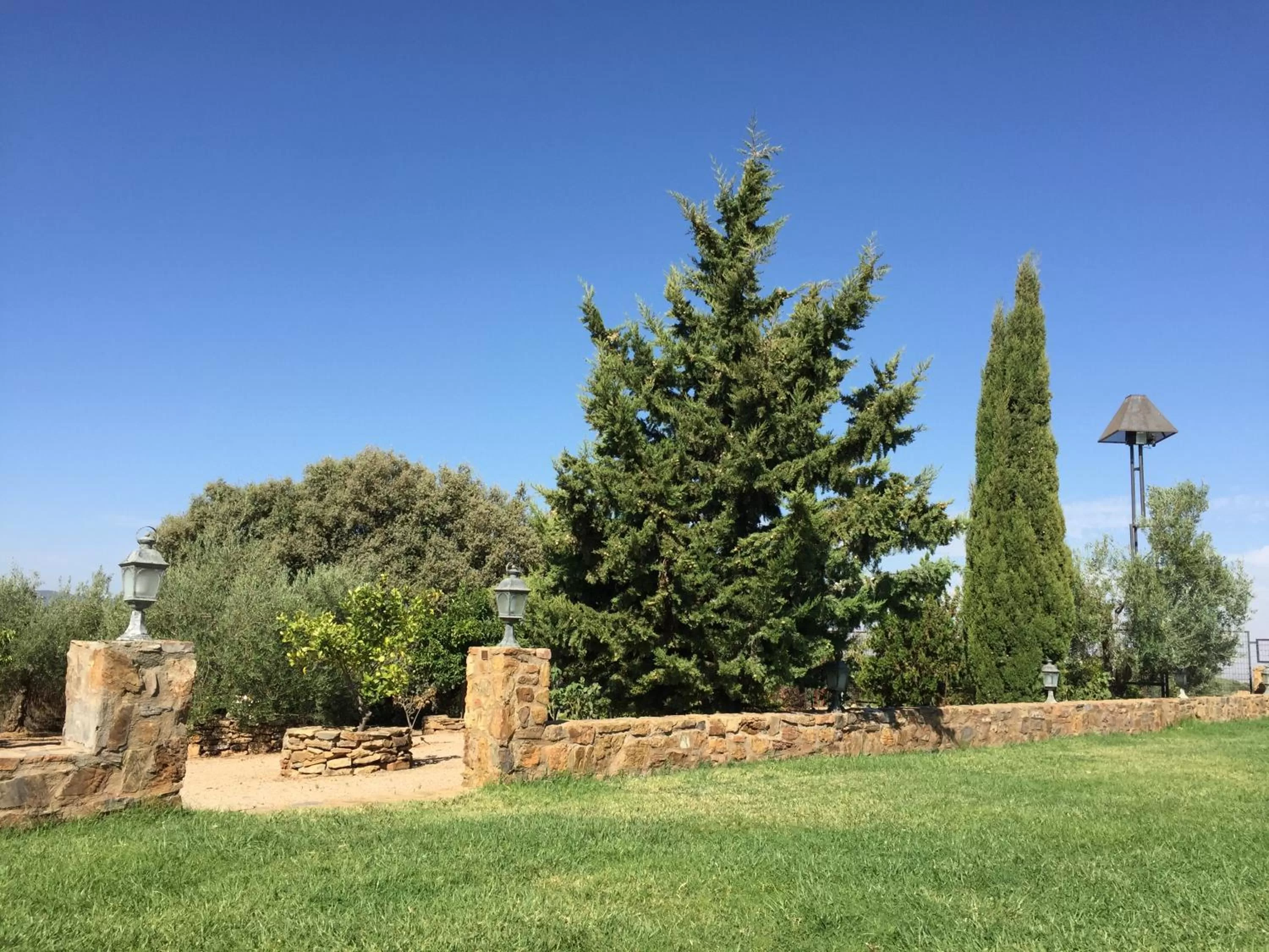 Garden in Apartamentos Atalayas Extremadura