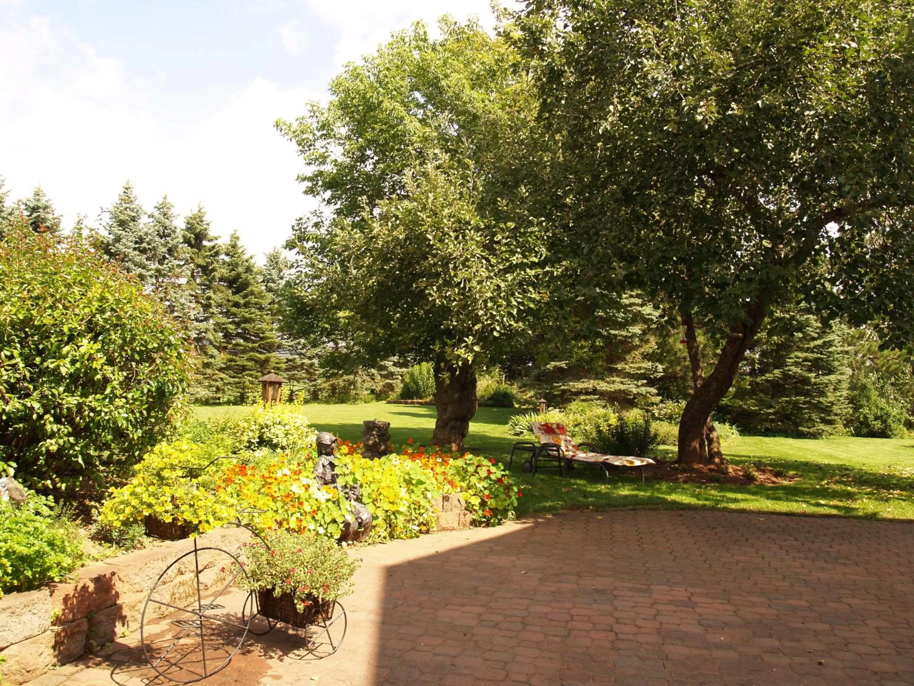 Garden in Bakers Chest B&B